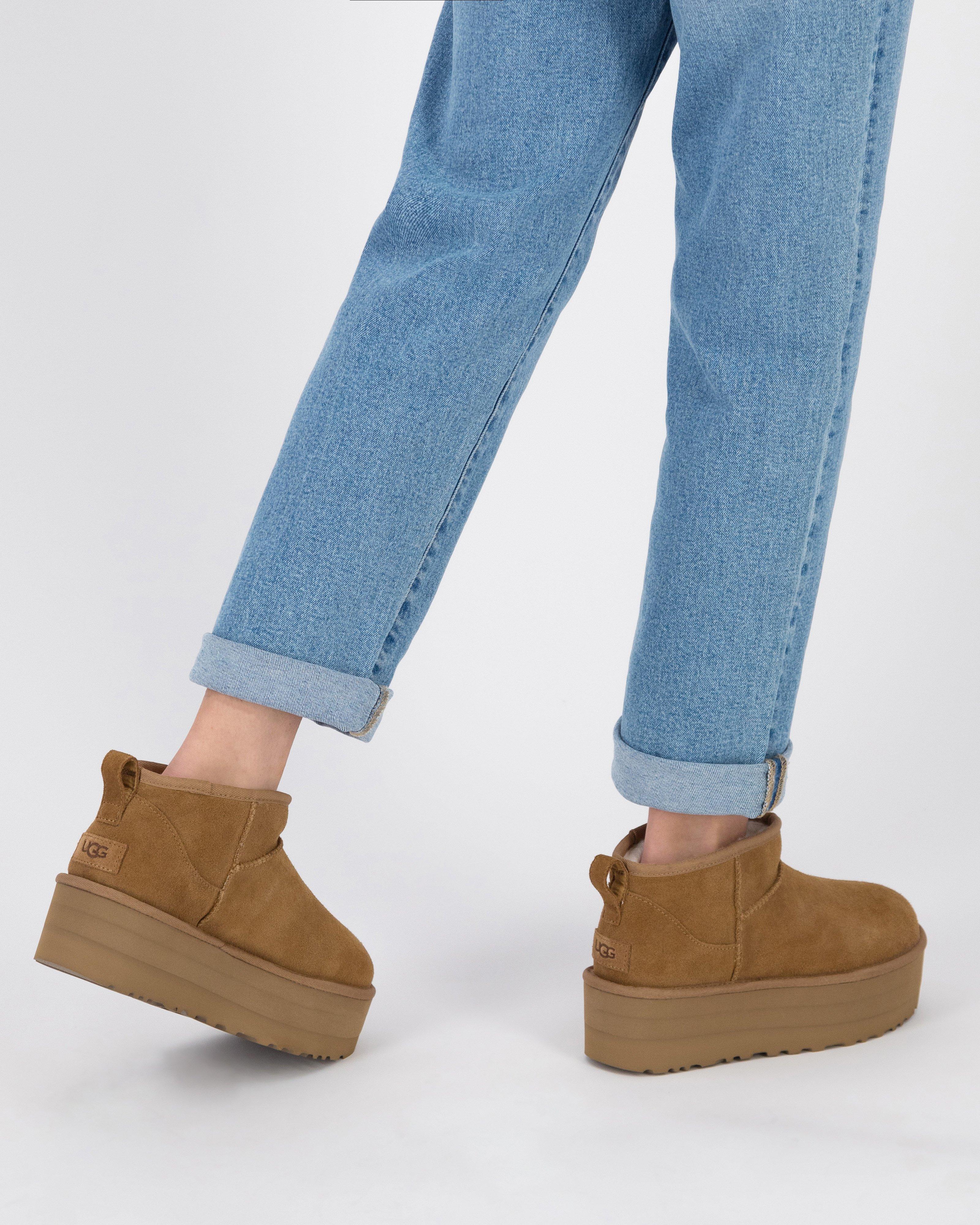 Ugg Classic Ultra Mini Platform Boot -  Tan