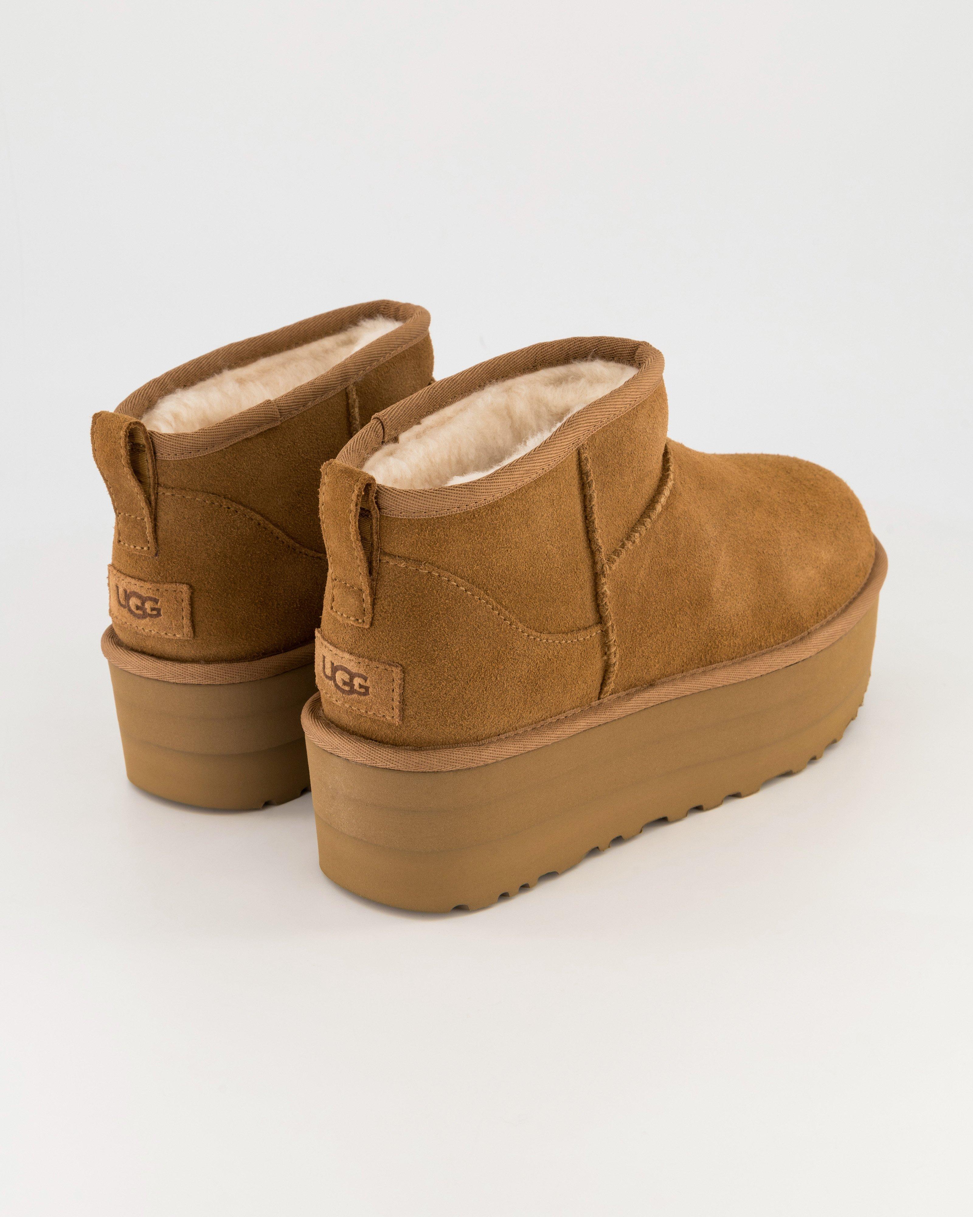 Ugg Classic Ultra Mini Platform Boot -  Tan