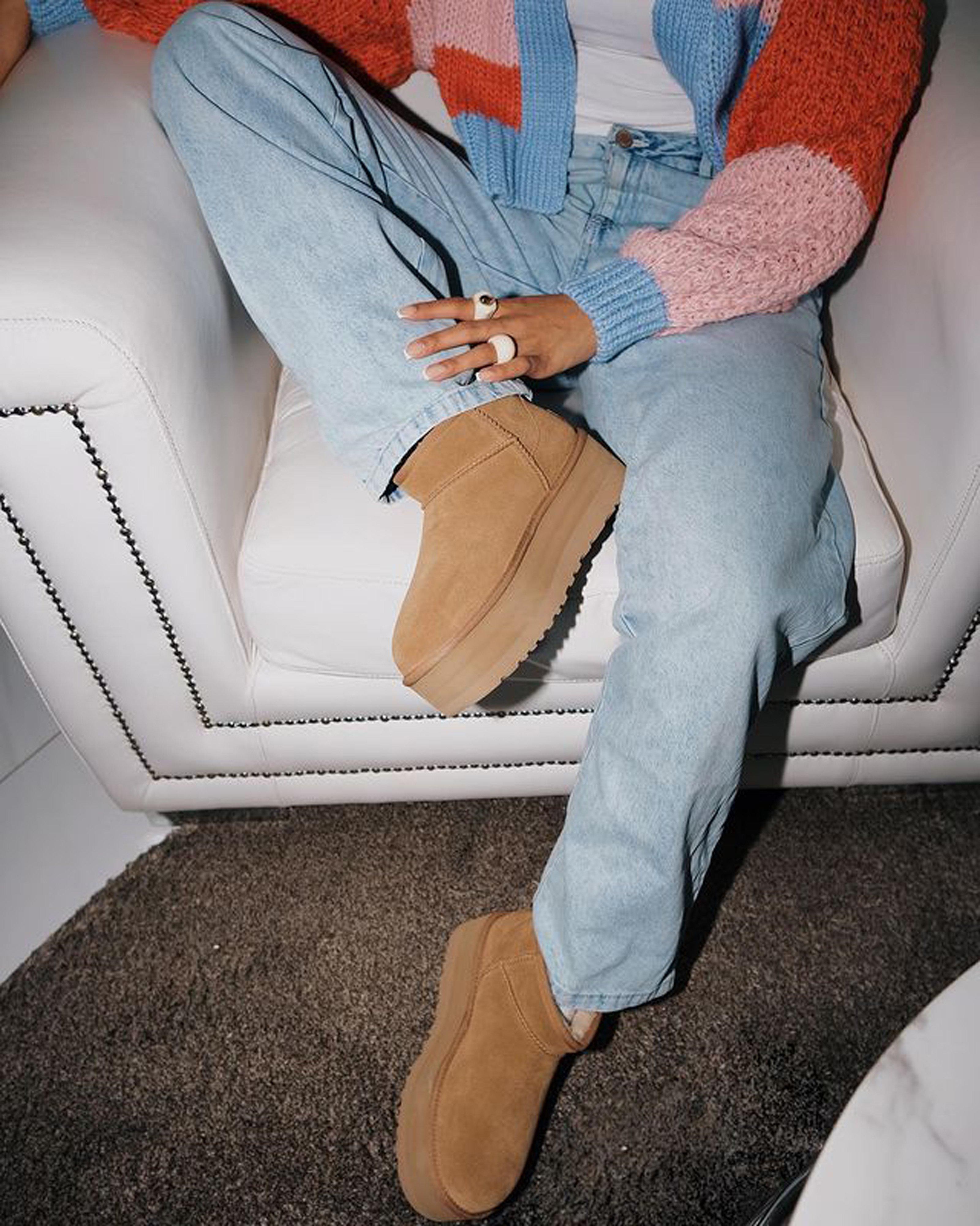 Ugg Classic Ultra Mini Platform Boot -  Tan