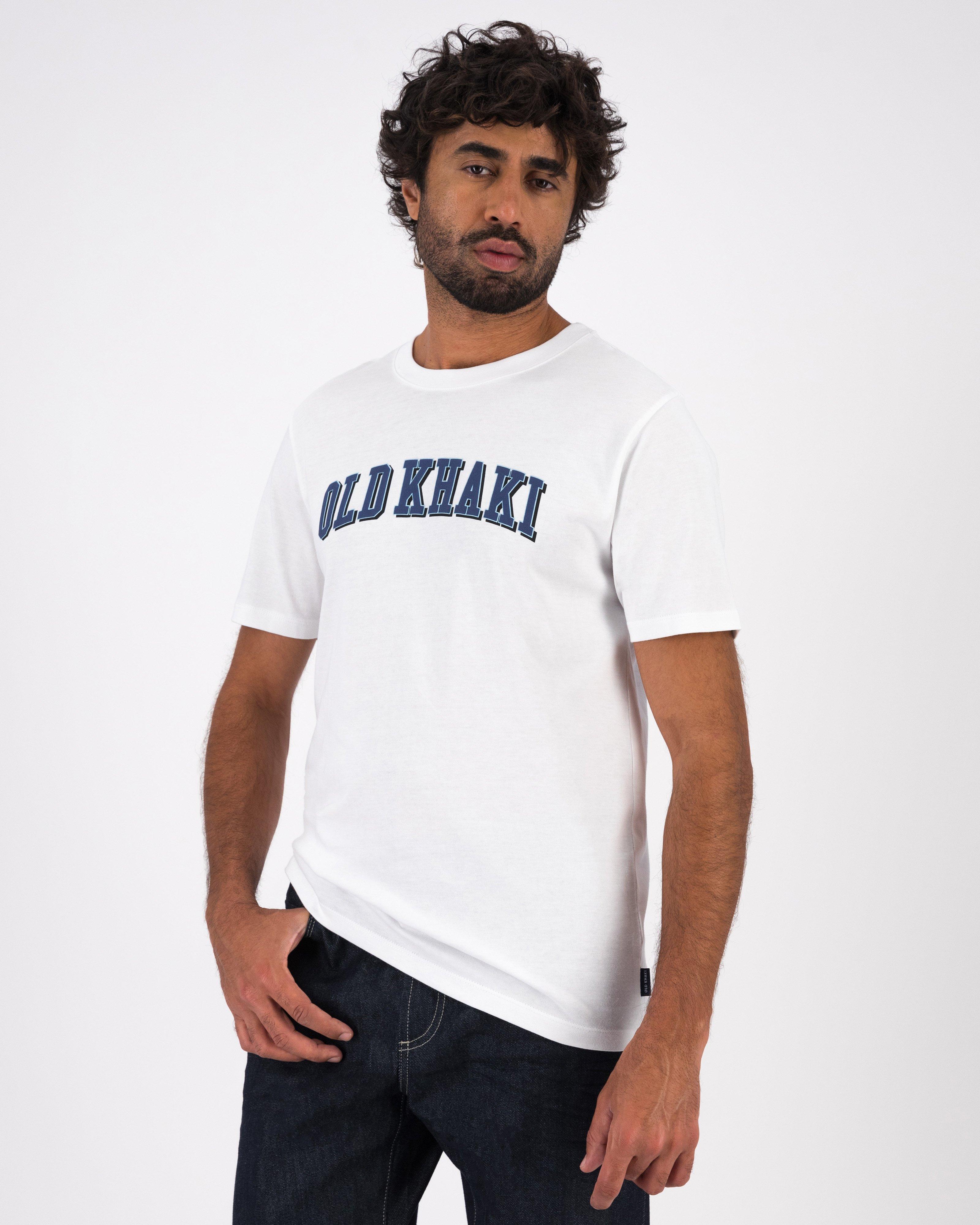 Men’s Amani Standard Fit T-Shirt  -  White