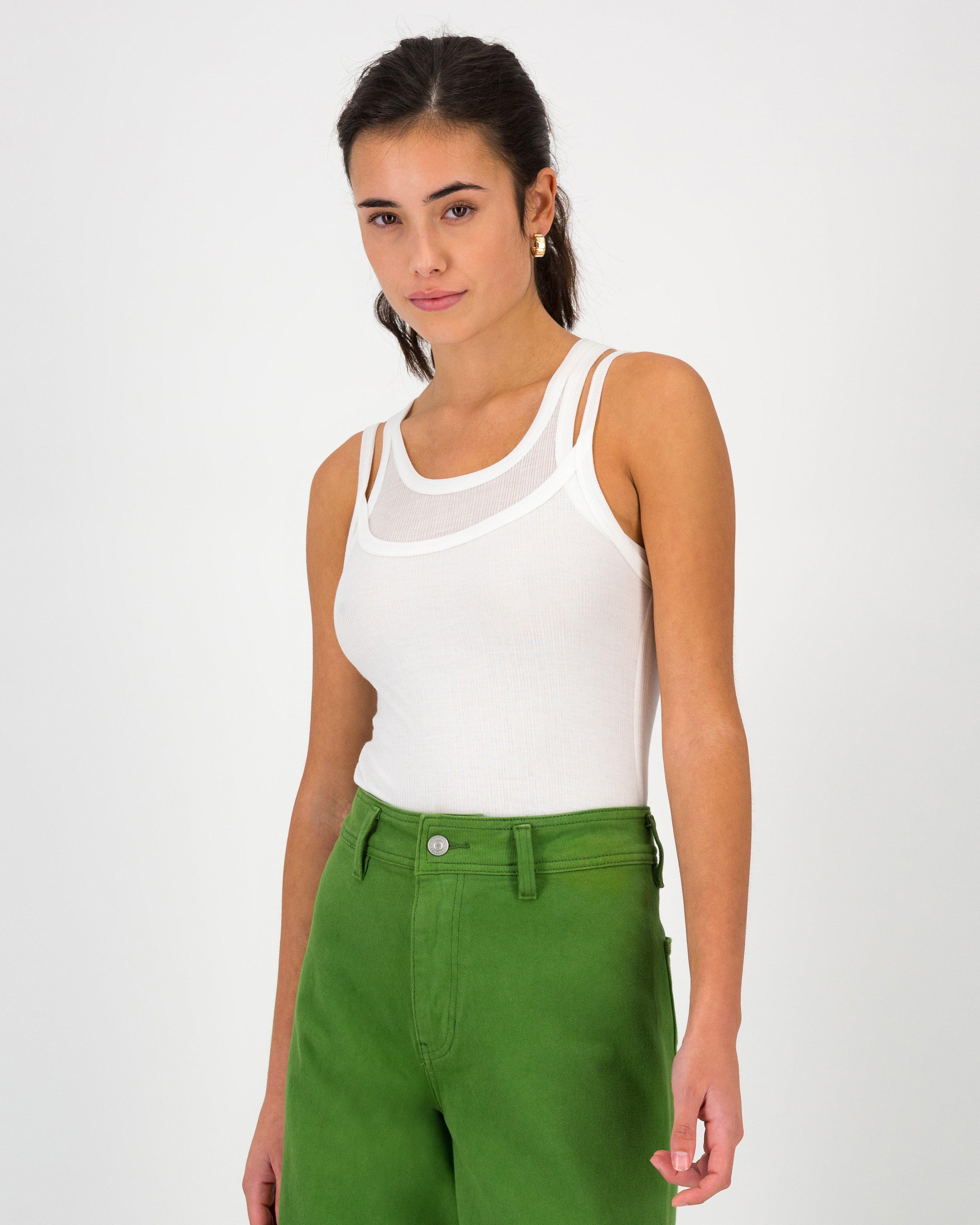 Verna Double Tank - Poetry Clothing Store