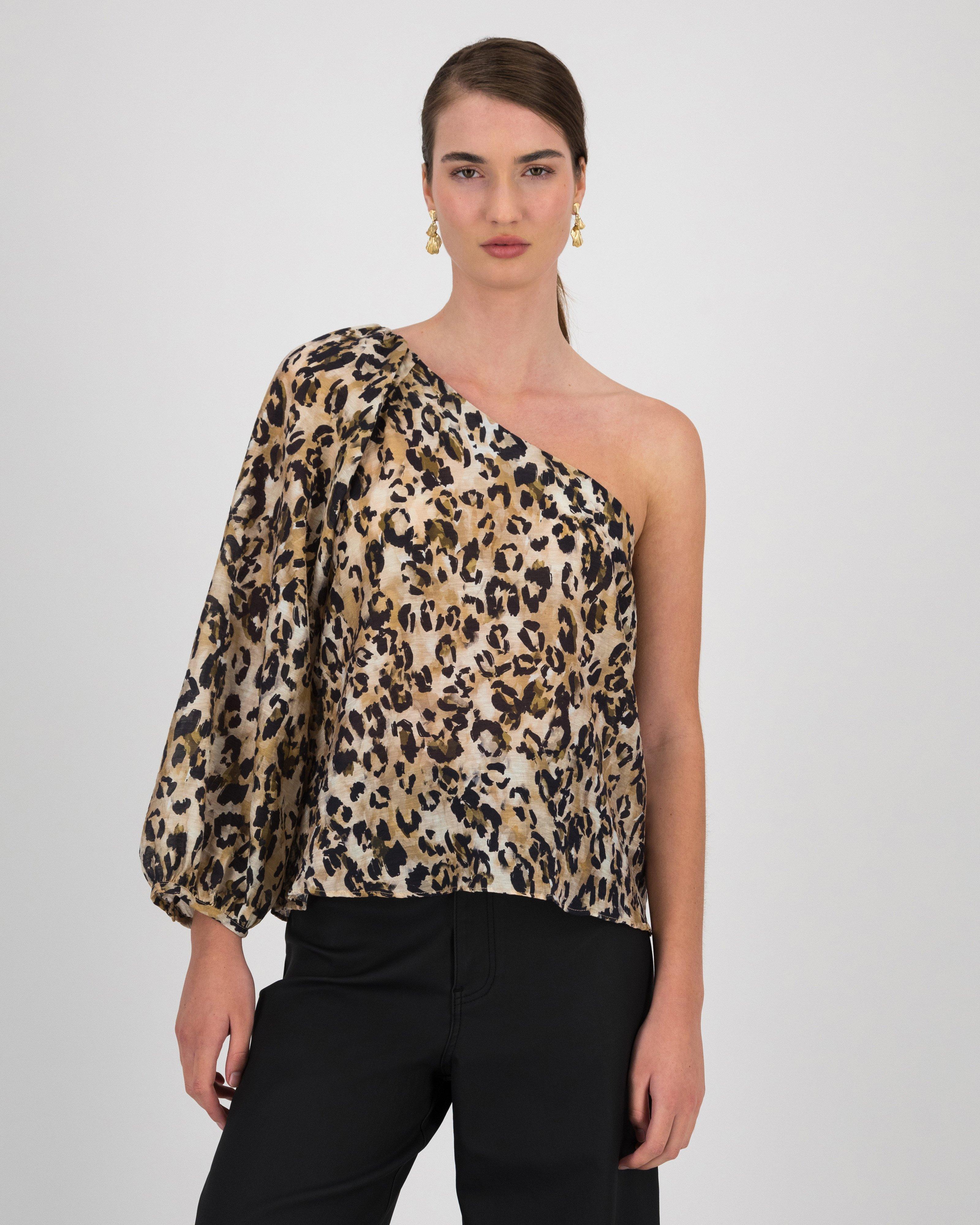 Tove One-Shoulder Blouse -  Assorted