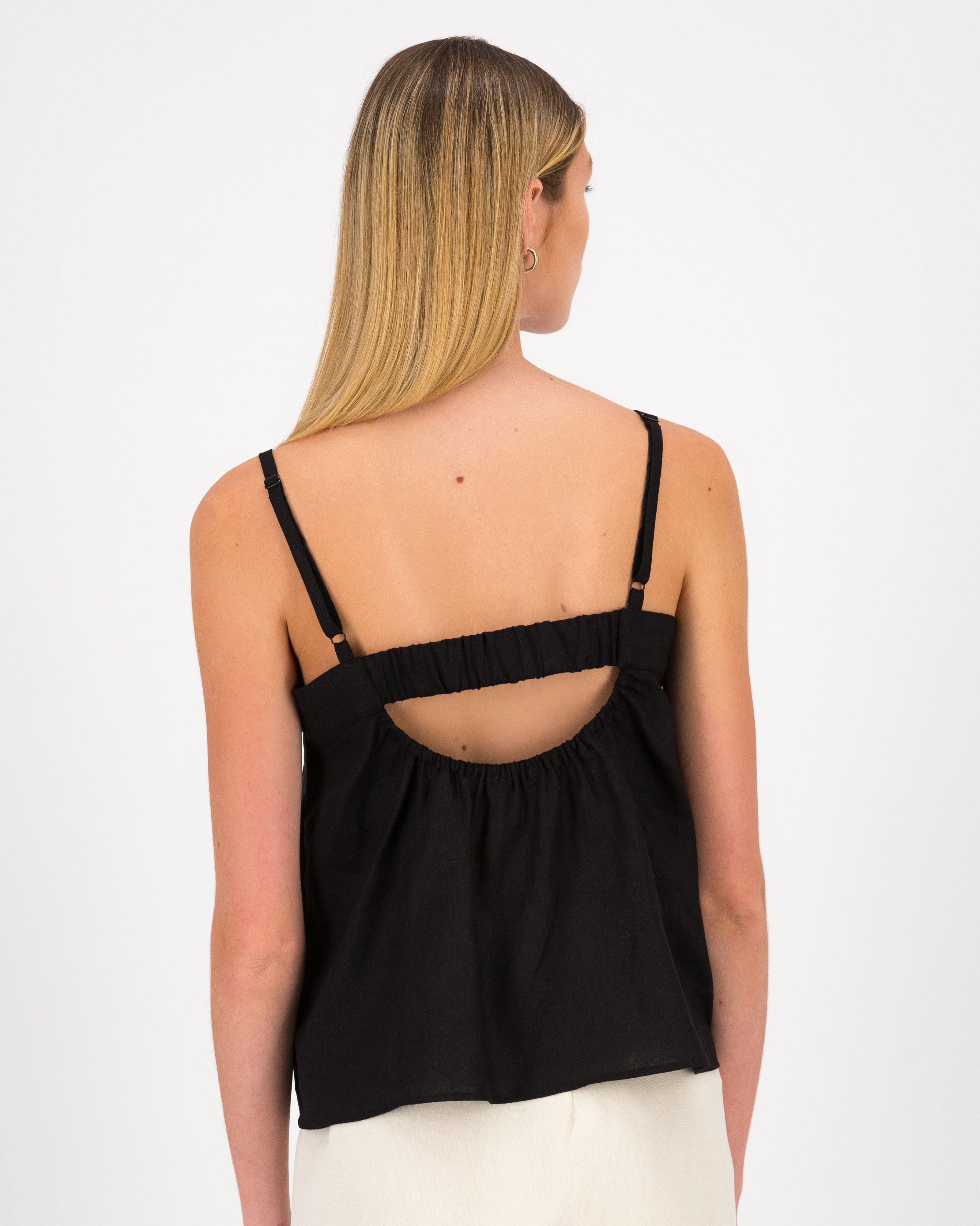 Belle Camisole -  Black