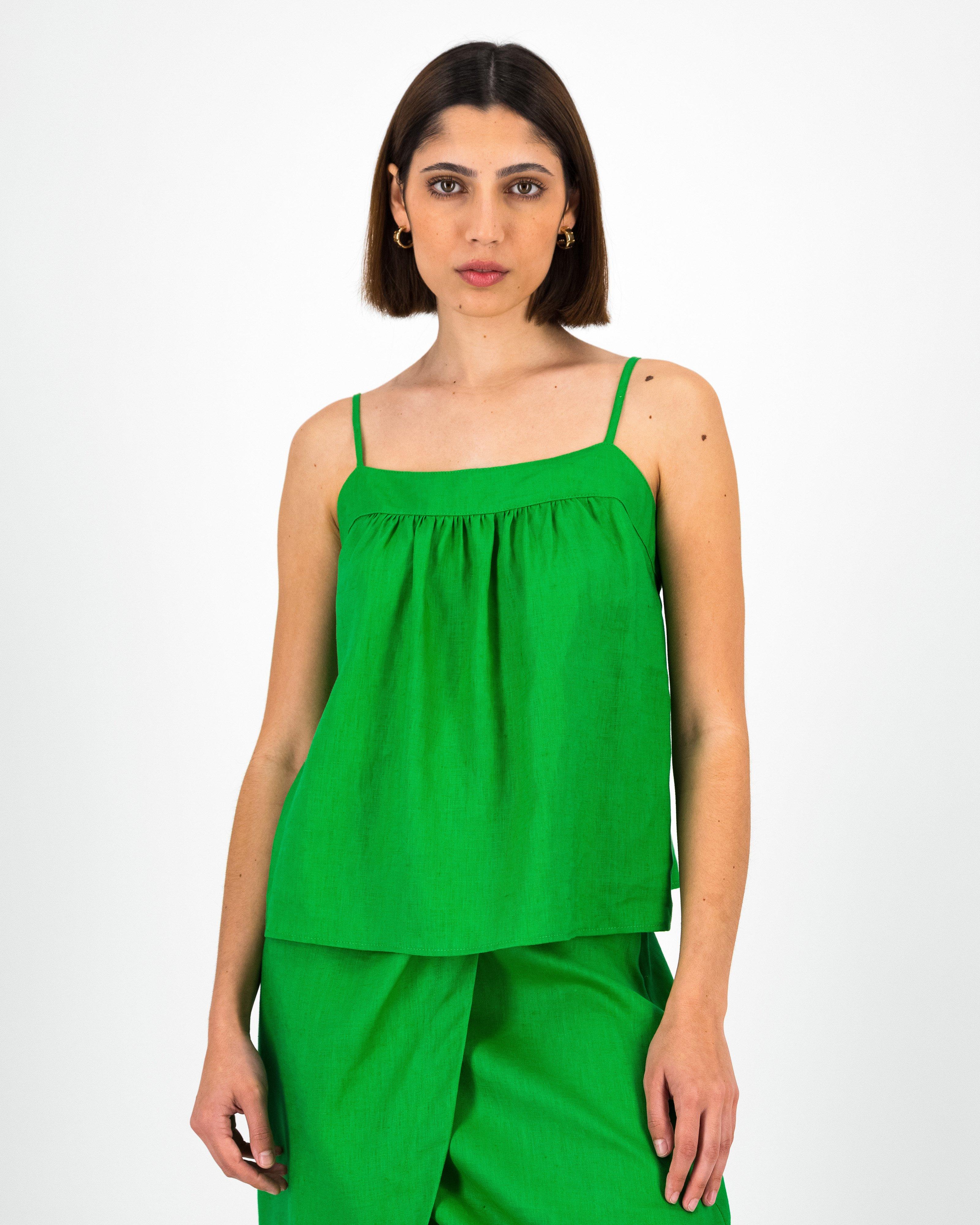 Belle Camisole -  Green