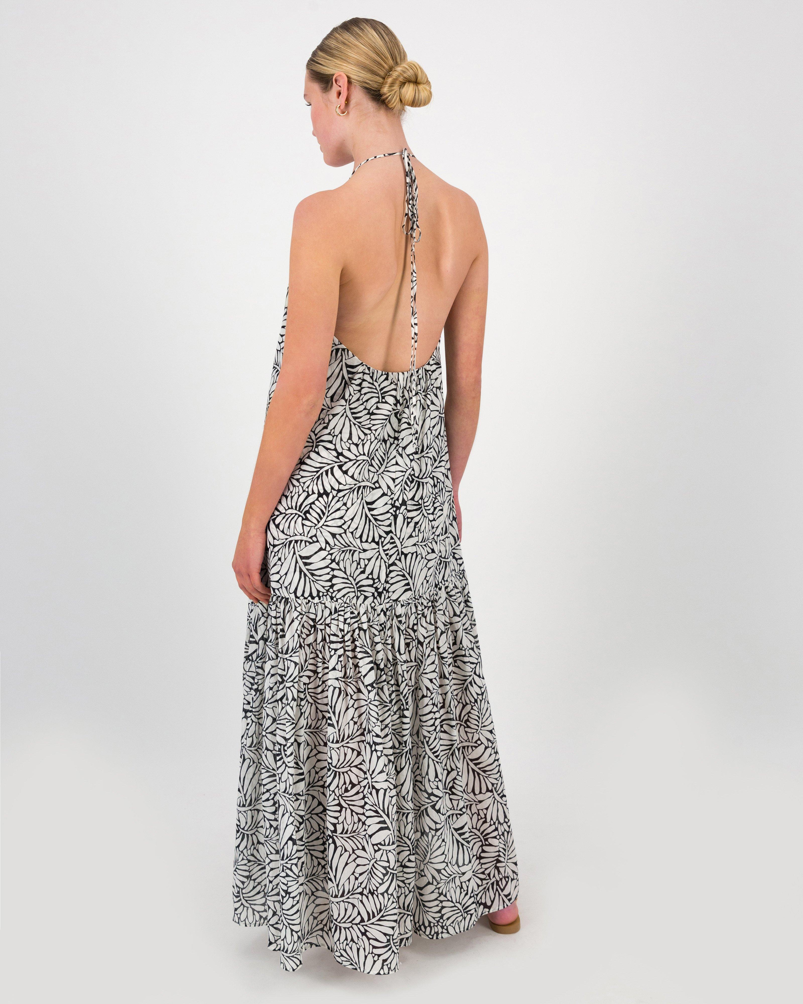 Billie Halterneck Maxi Dress