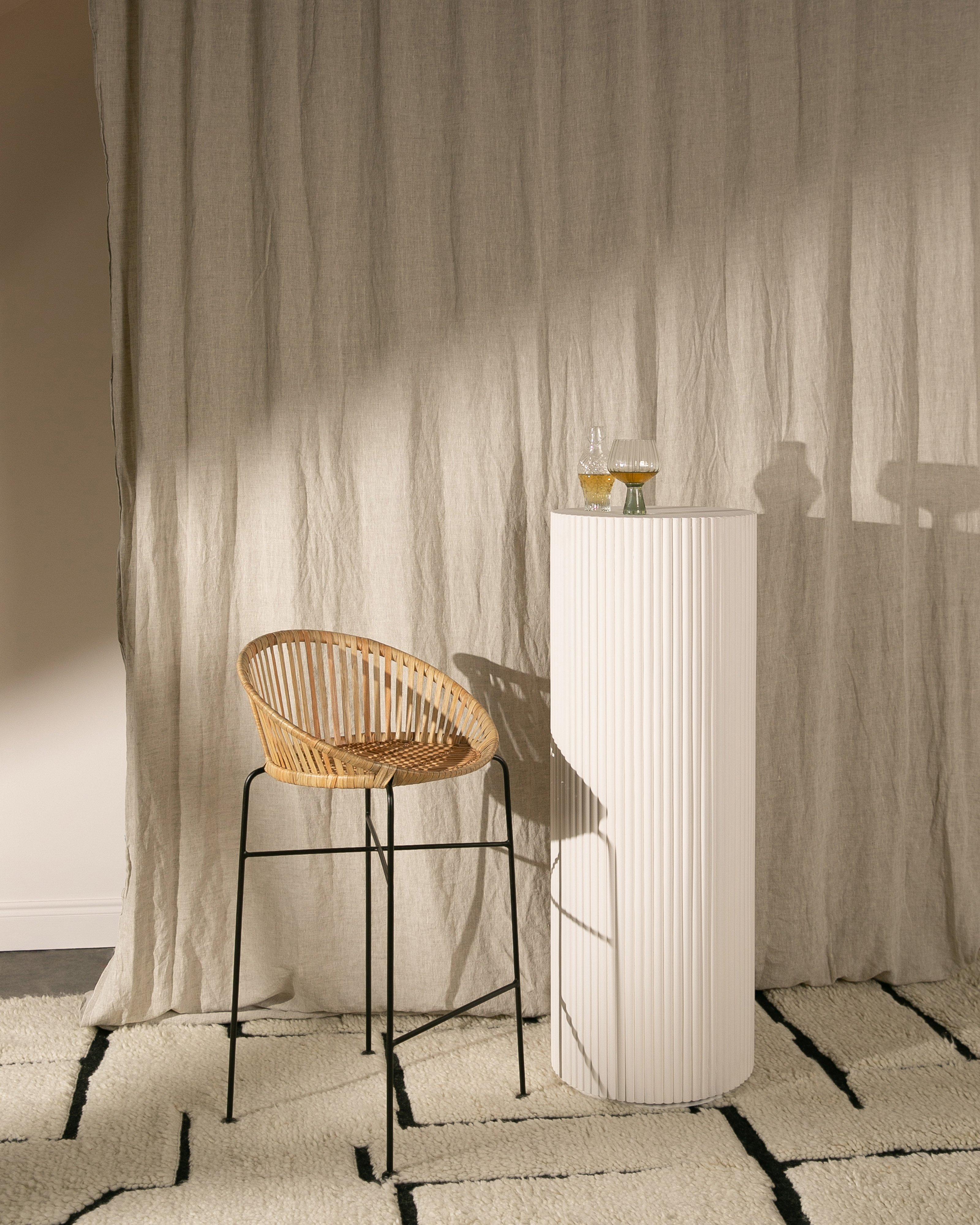 Cara Bar Stool -  Brown