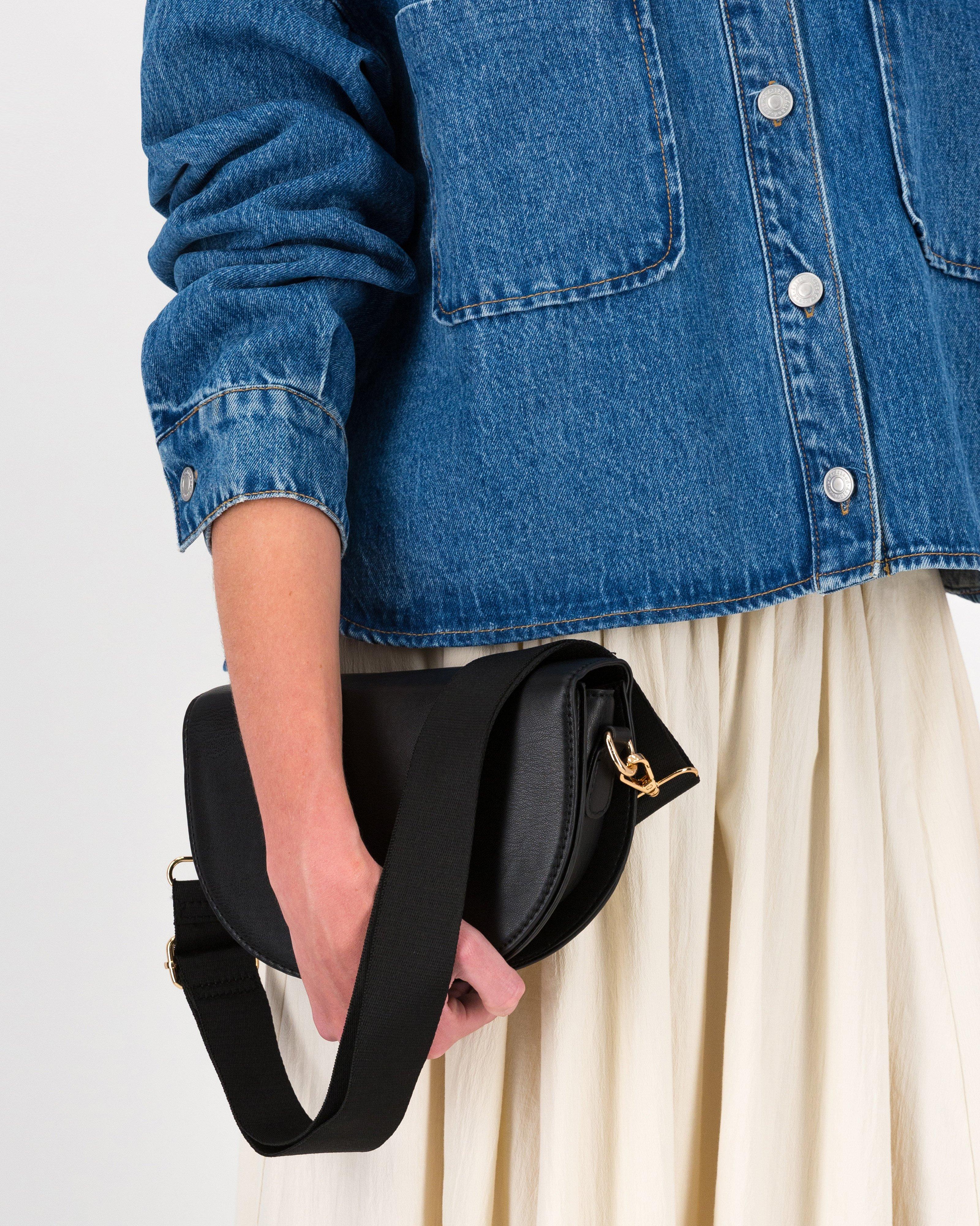 Kennedy Saddle Bag -  Black