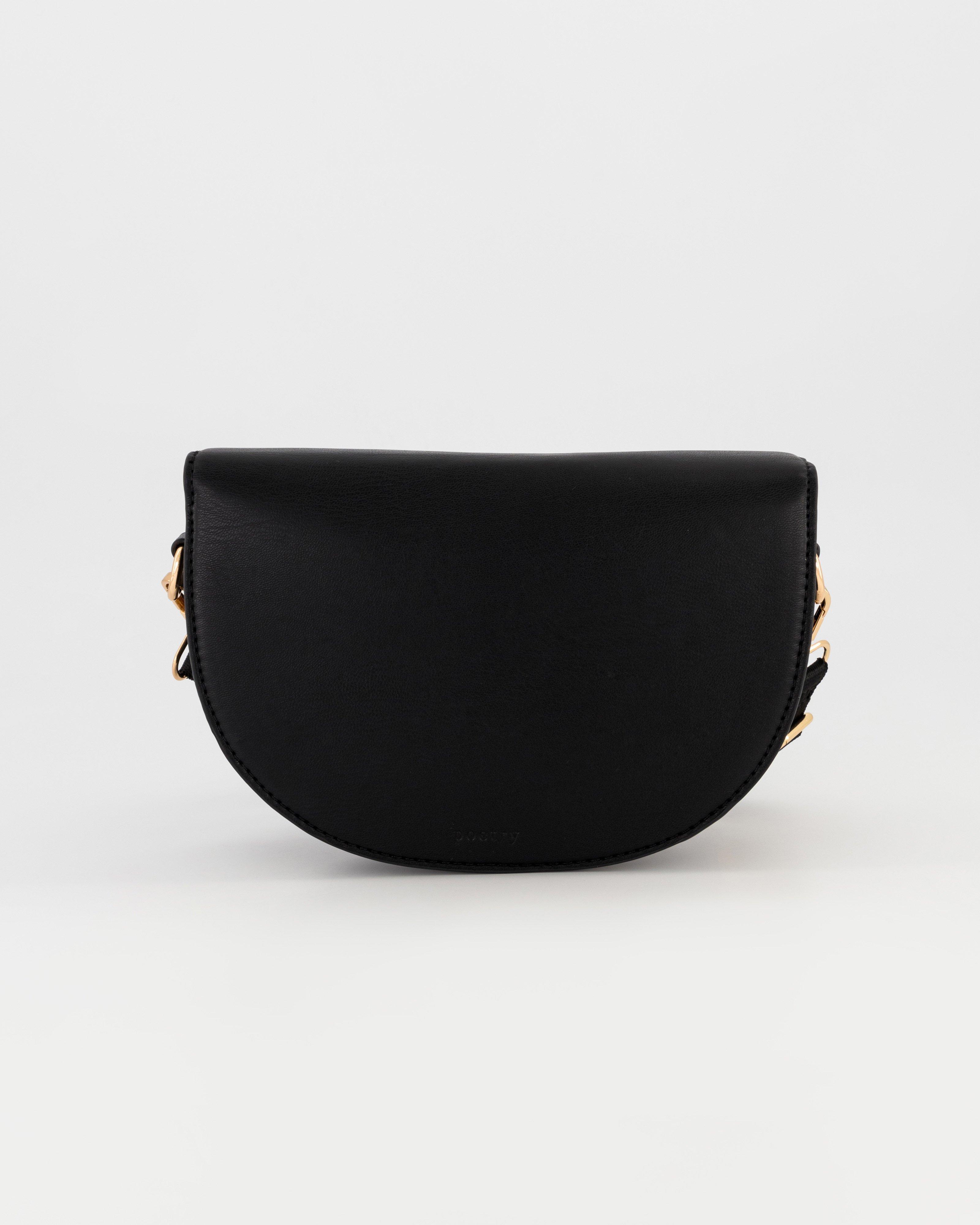 Kennedy Saddle Bag -  Black