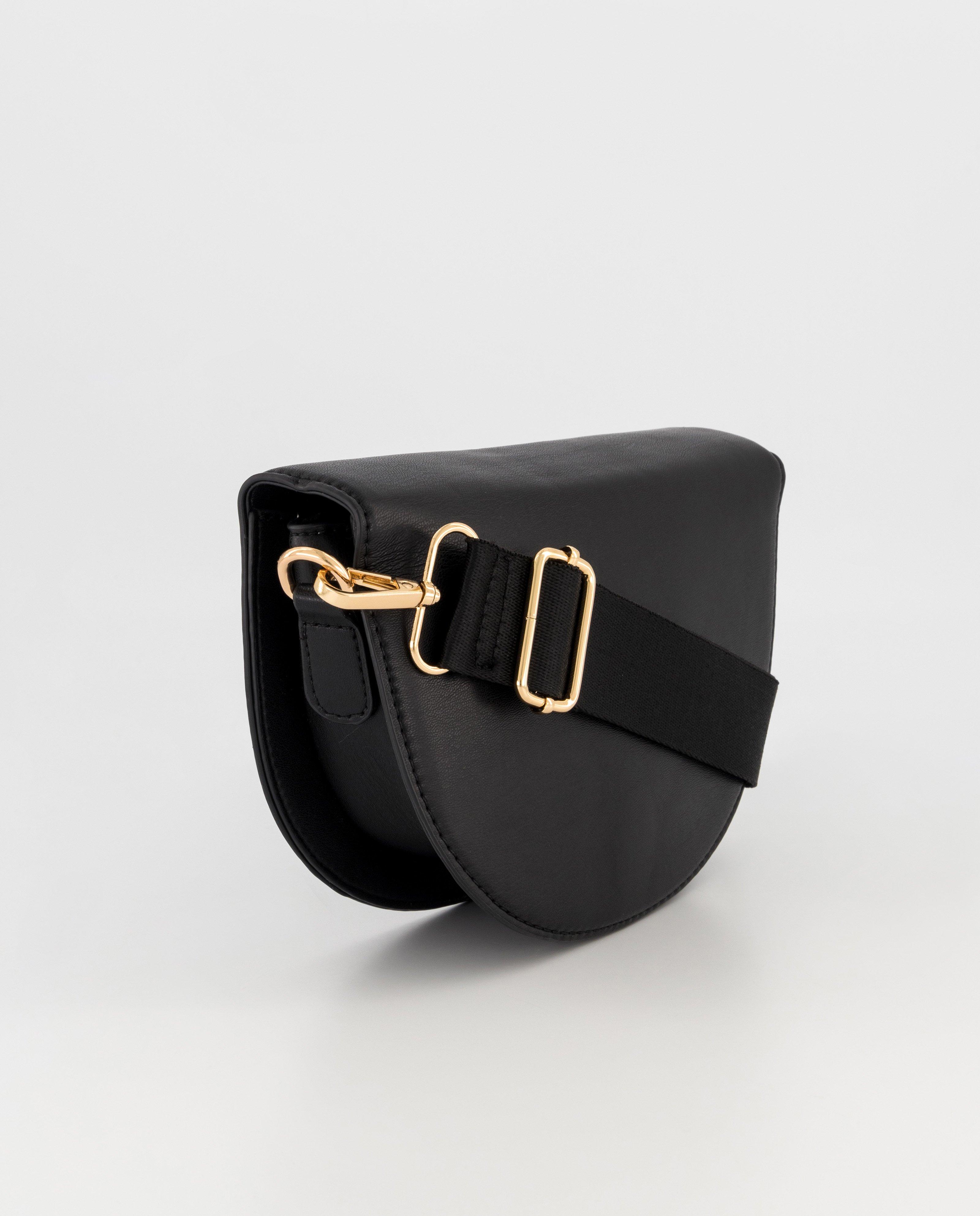 Kennedy Saddle Bag -  Black