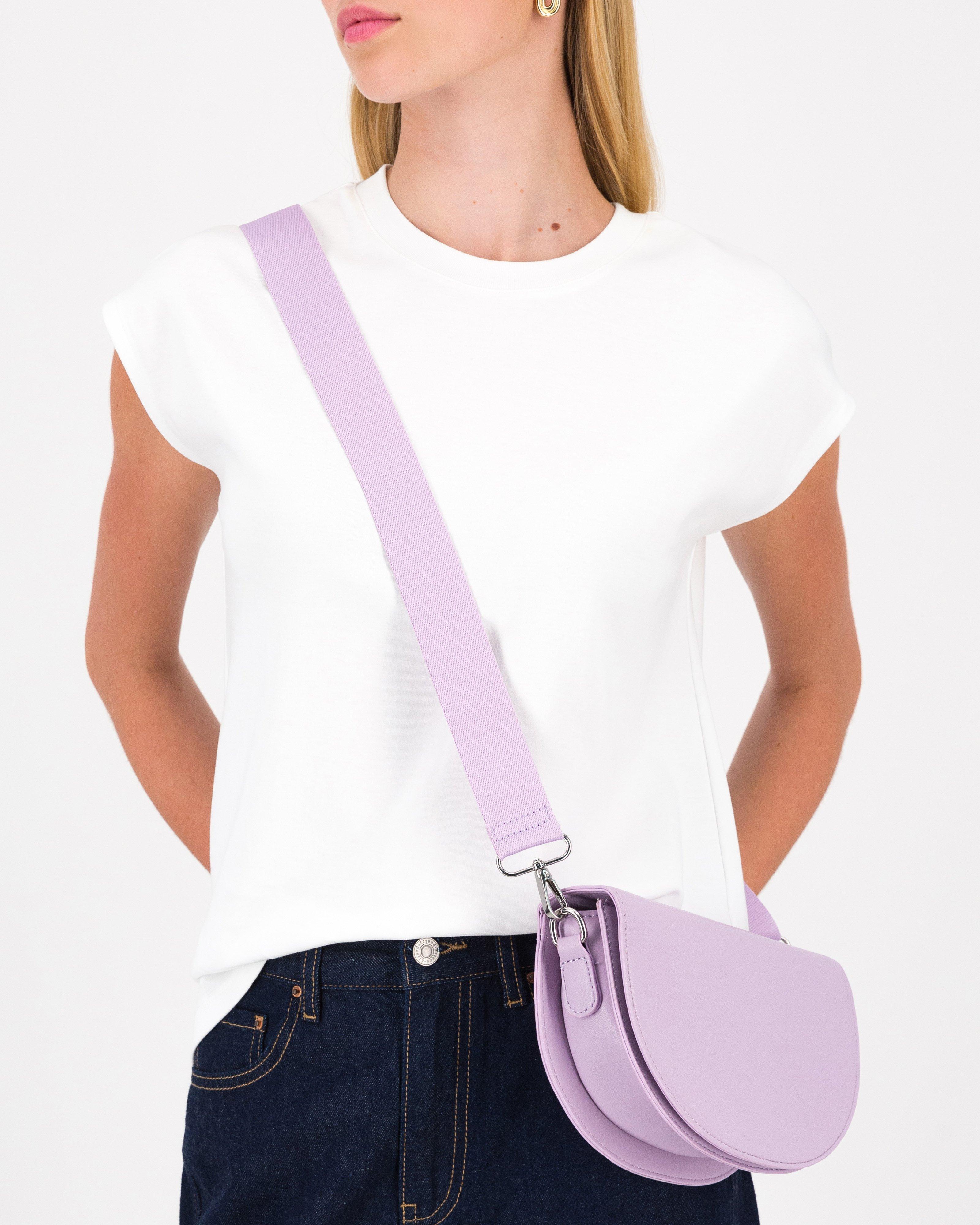 Kennedy Saddle Bag -  Lilac