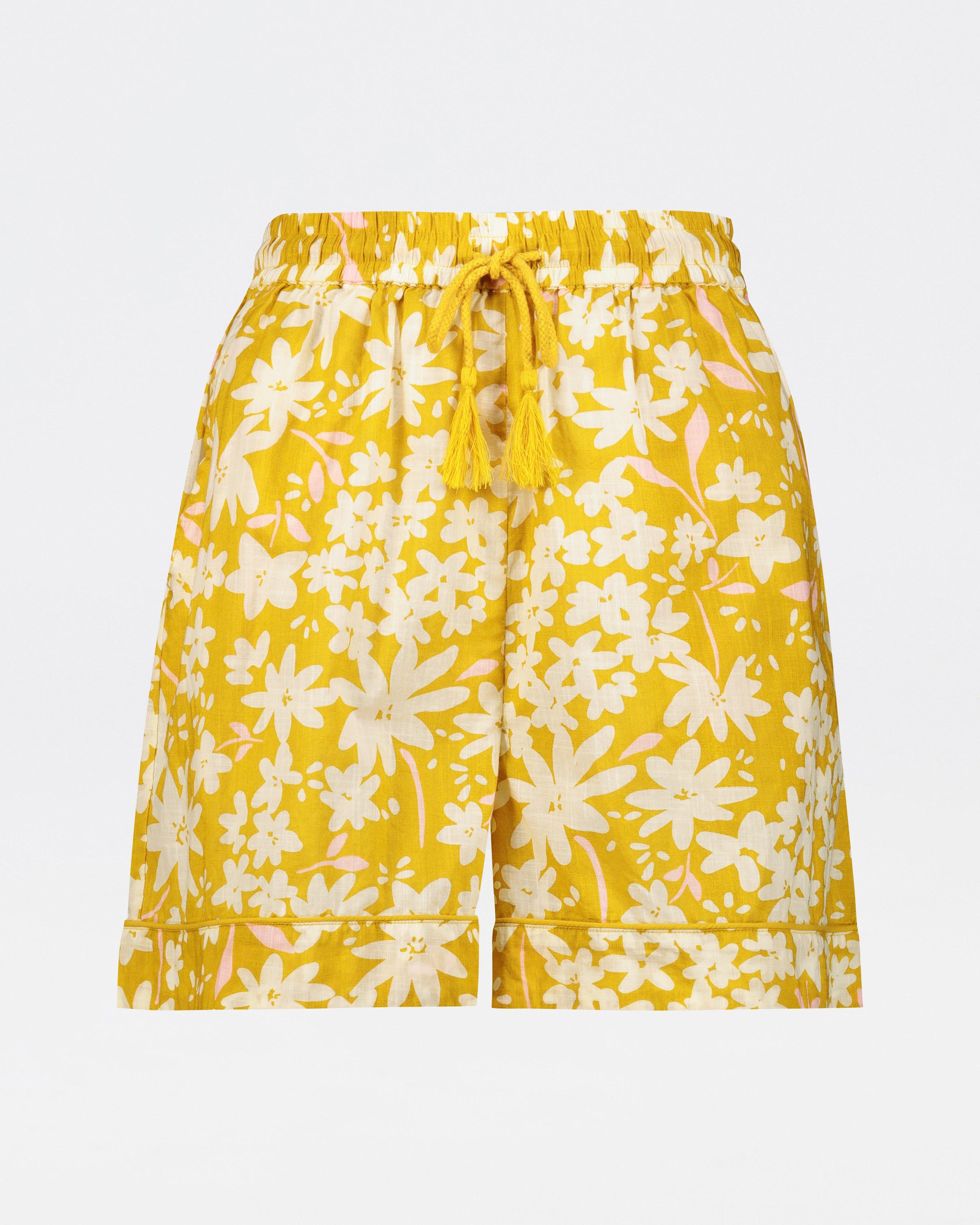 Shay Yellows Print Sleep Set -  Yellow