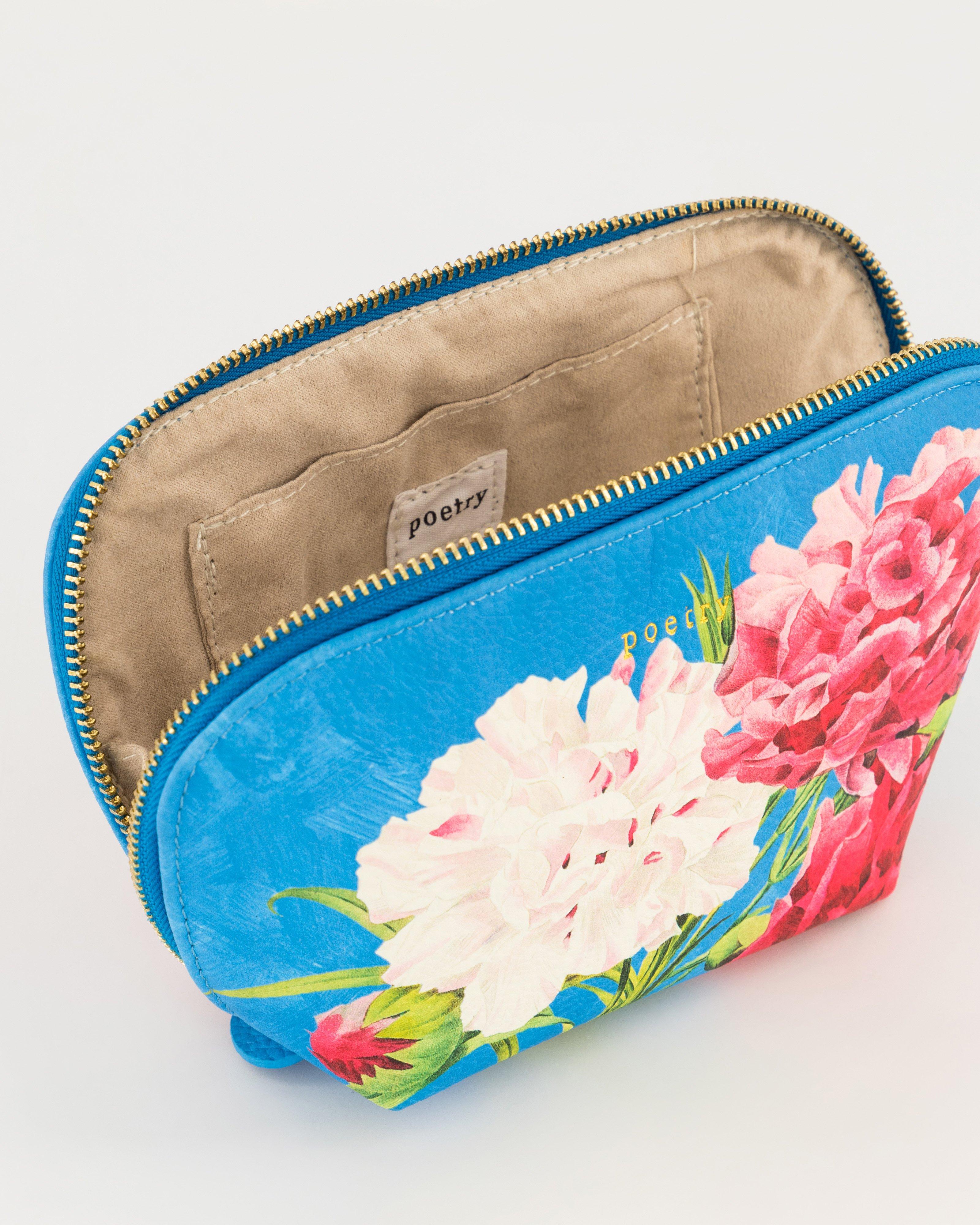 Ana Printed Medium Travel Pouch -  Pink