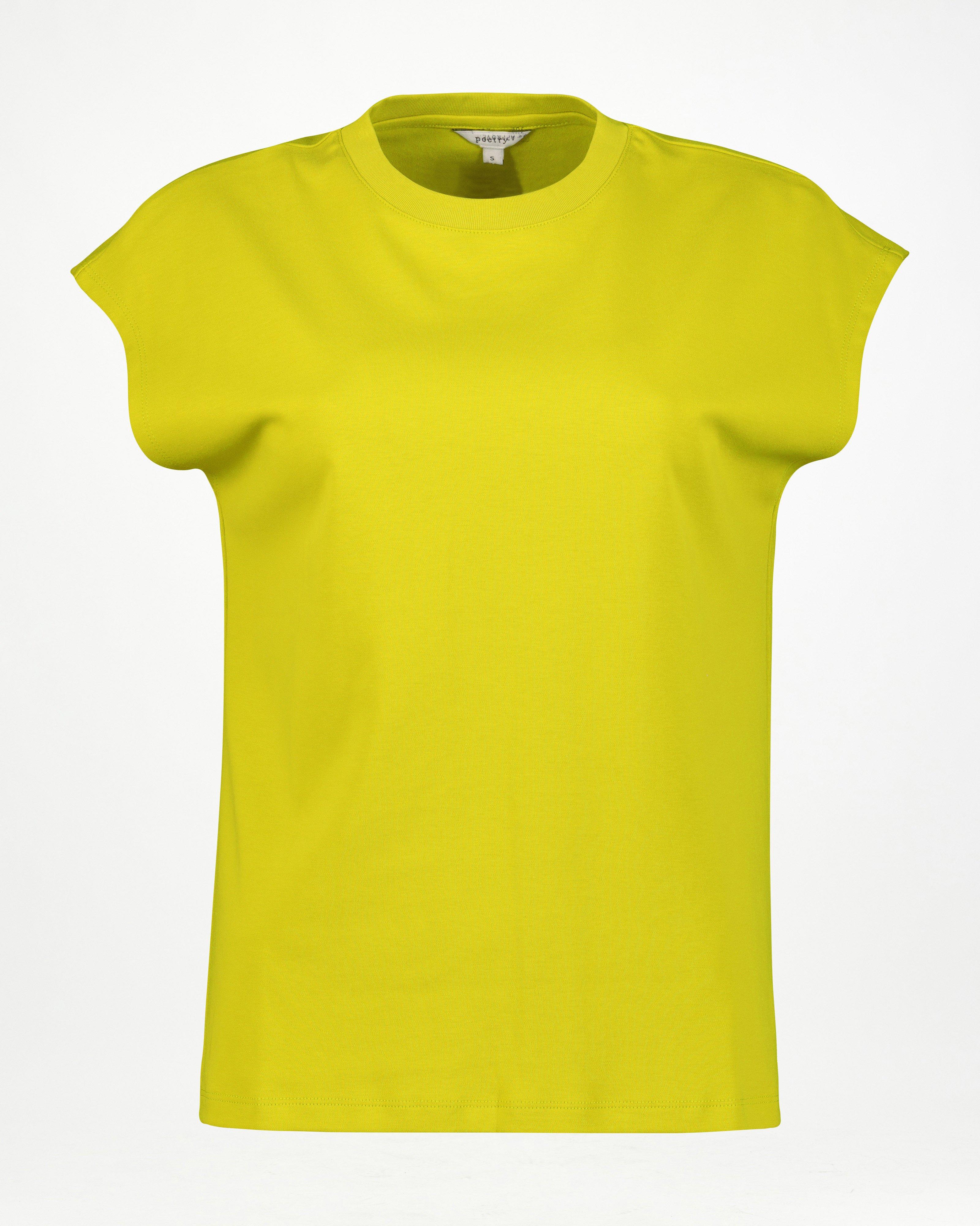 Jenna Crew Neck Tee -  Green