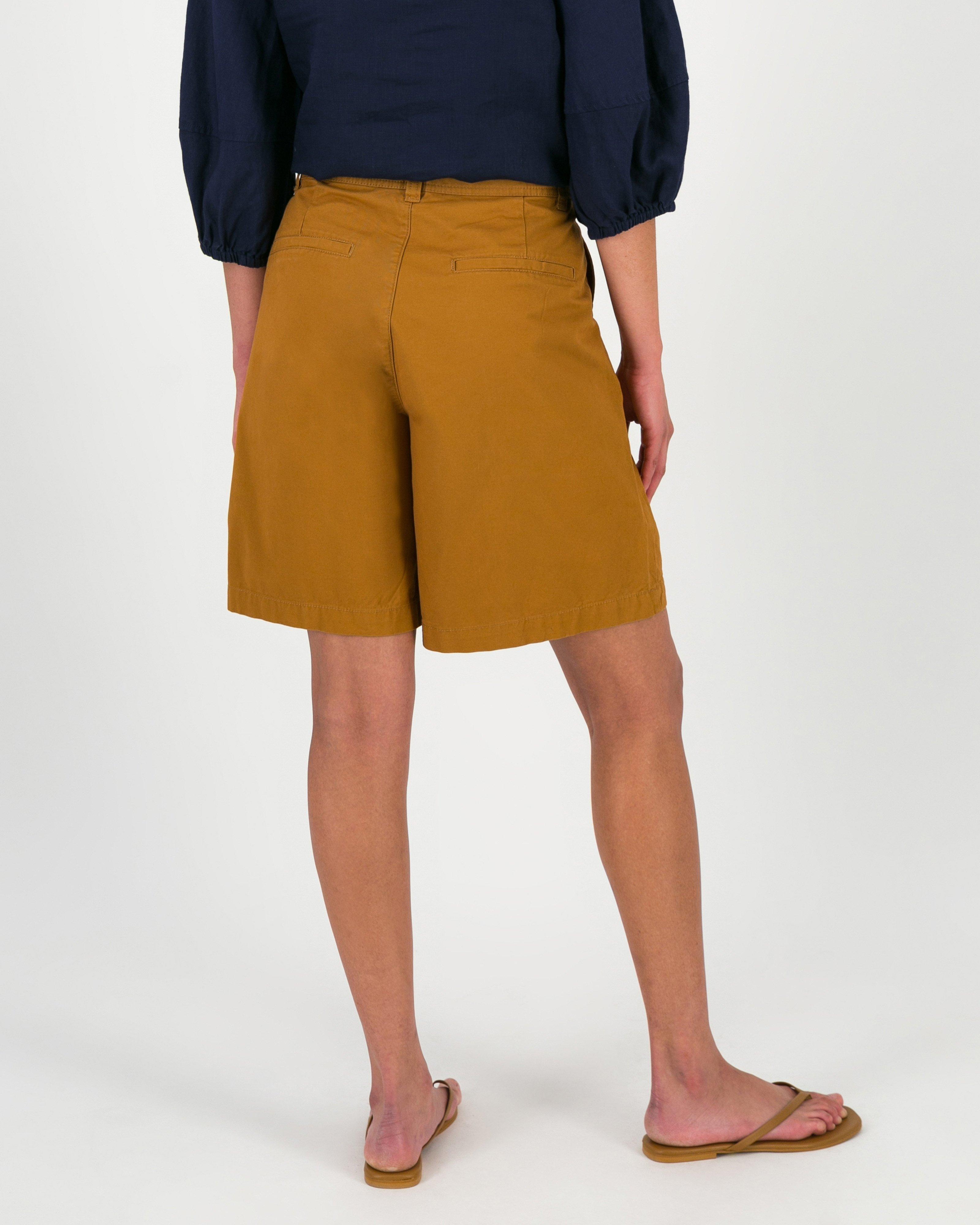 Rare Earth Women’s Devi Chino Shorts -  Camel