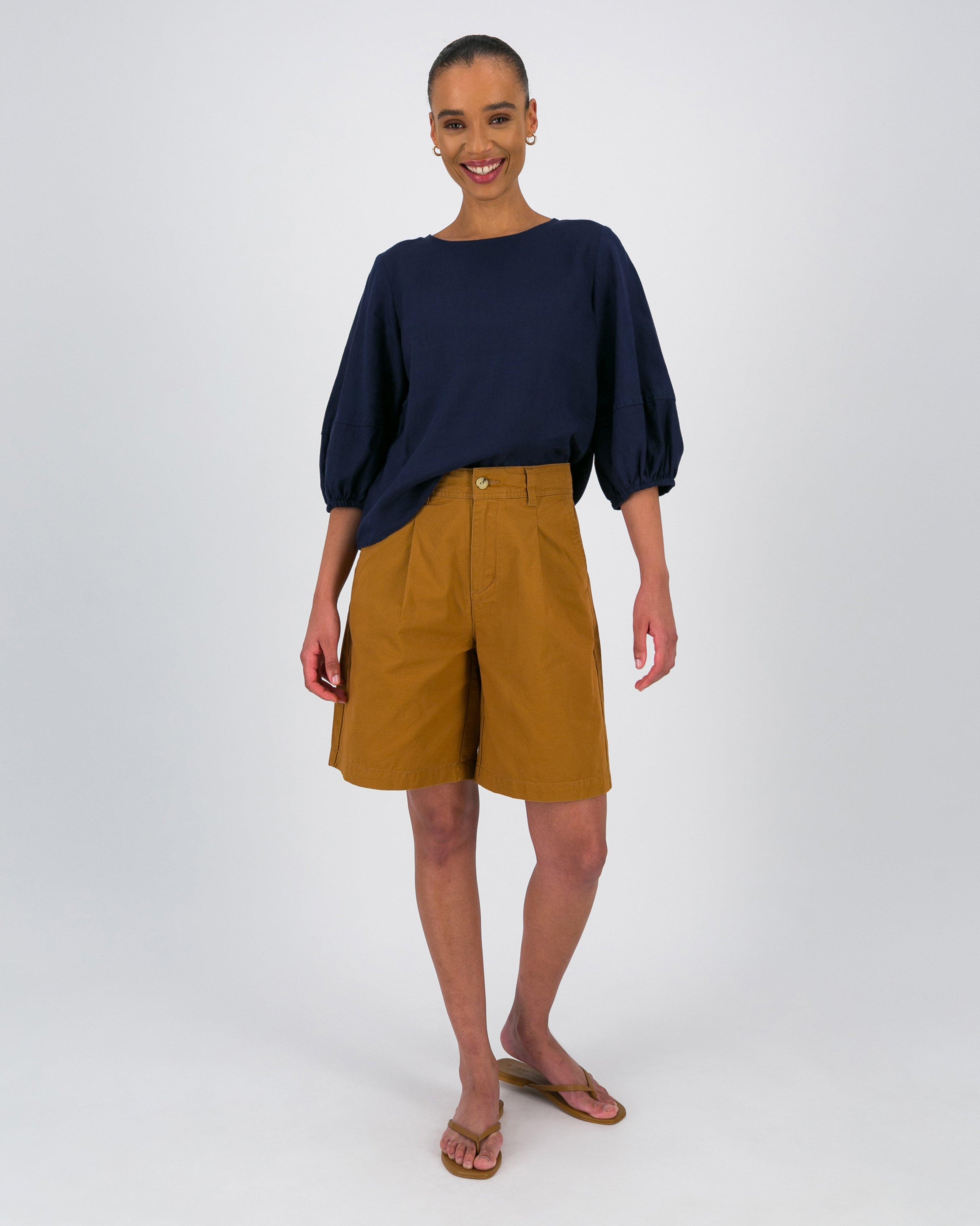 Rare Earth Women’s Devi Chino Shorts -  Camel