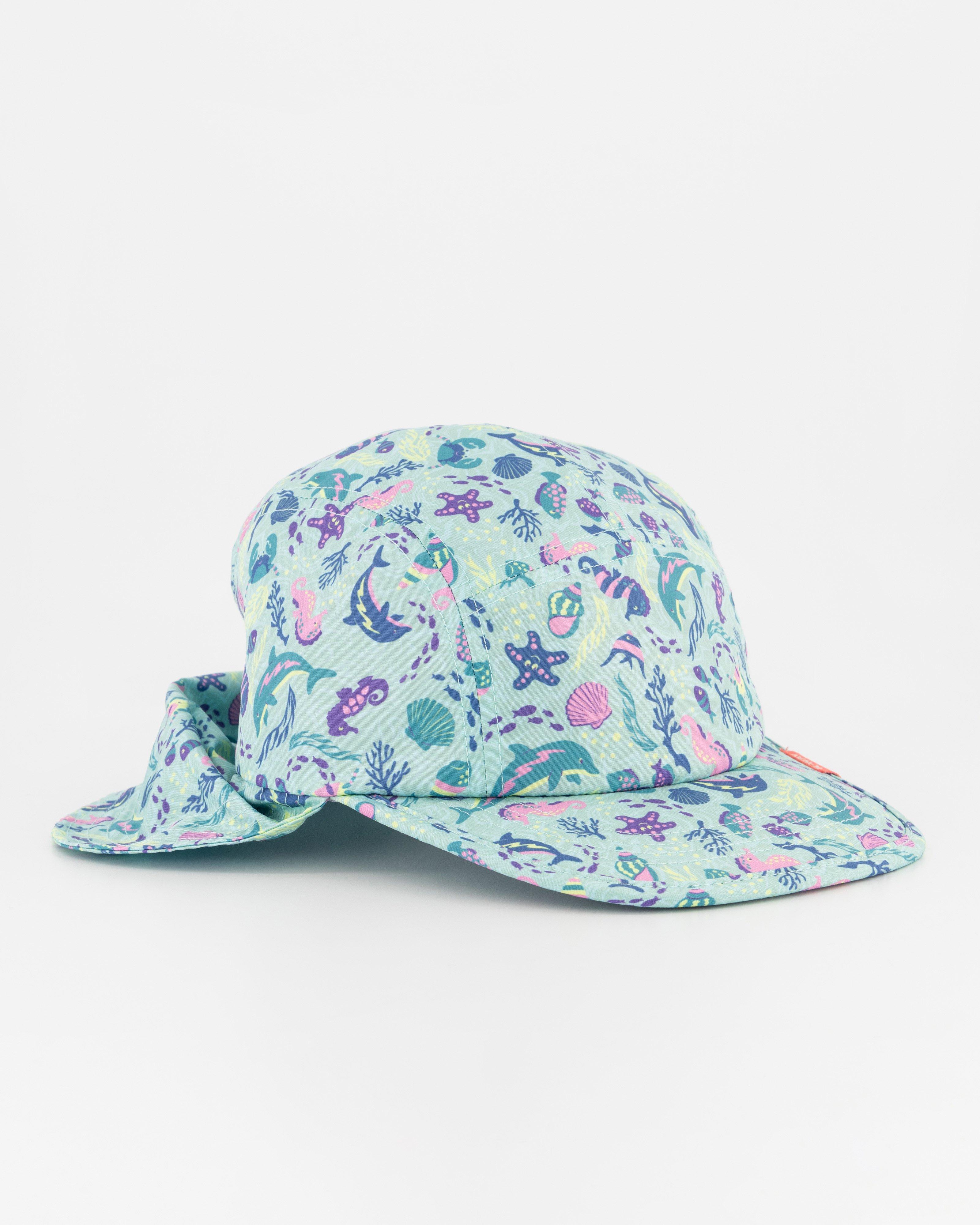  K-Way Kids Beach Cap -  Duck-egg