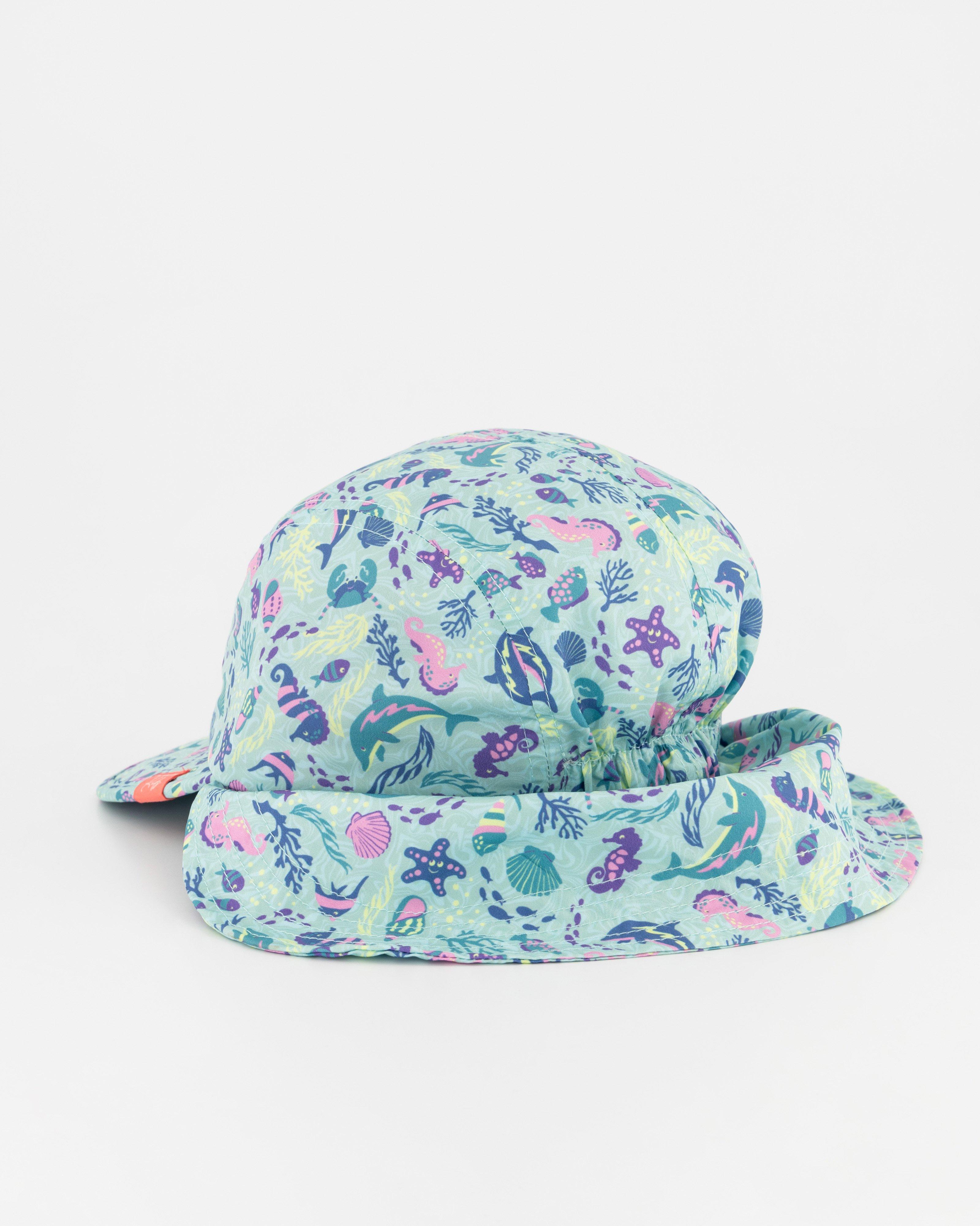  K-Way Kids Beach Cap -  Duck-egg