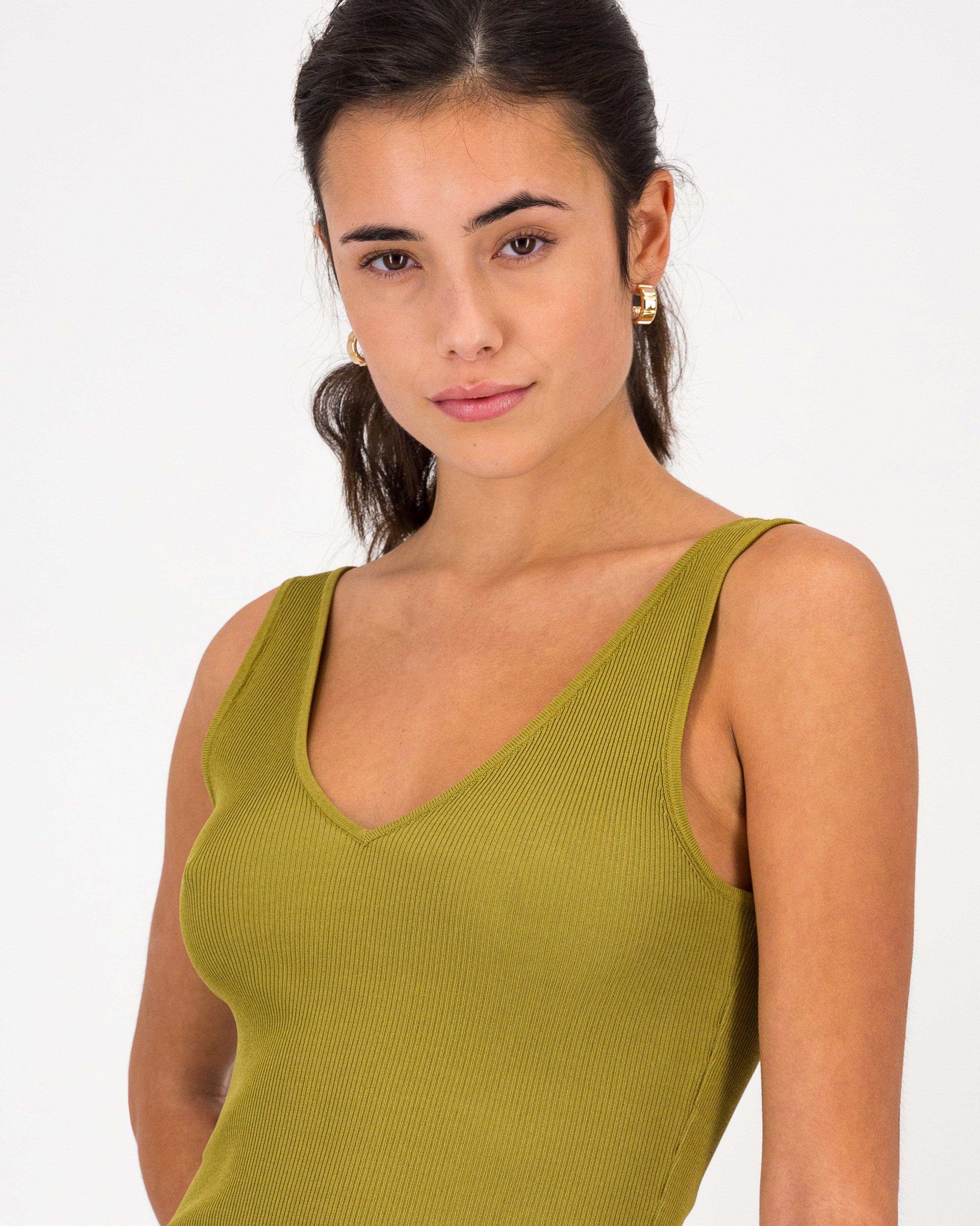 Amber V-neck Knitwear Vest - Poetry Clothing Store