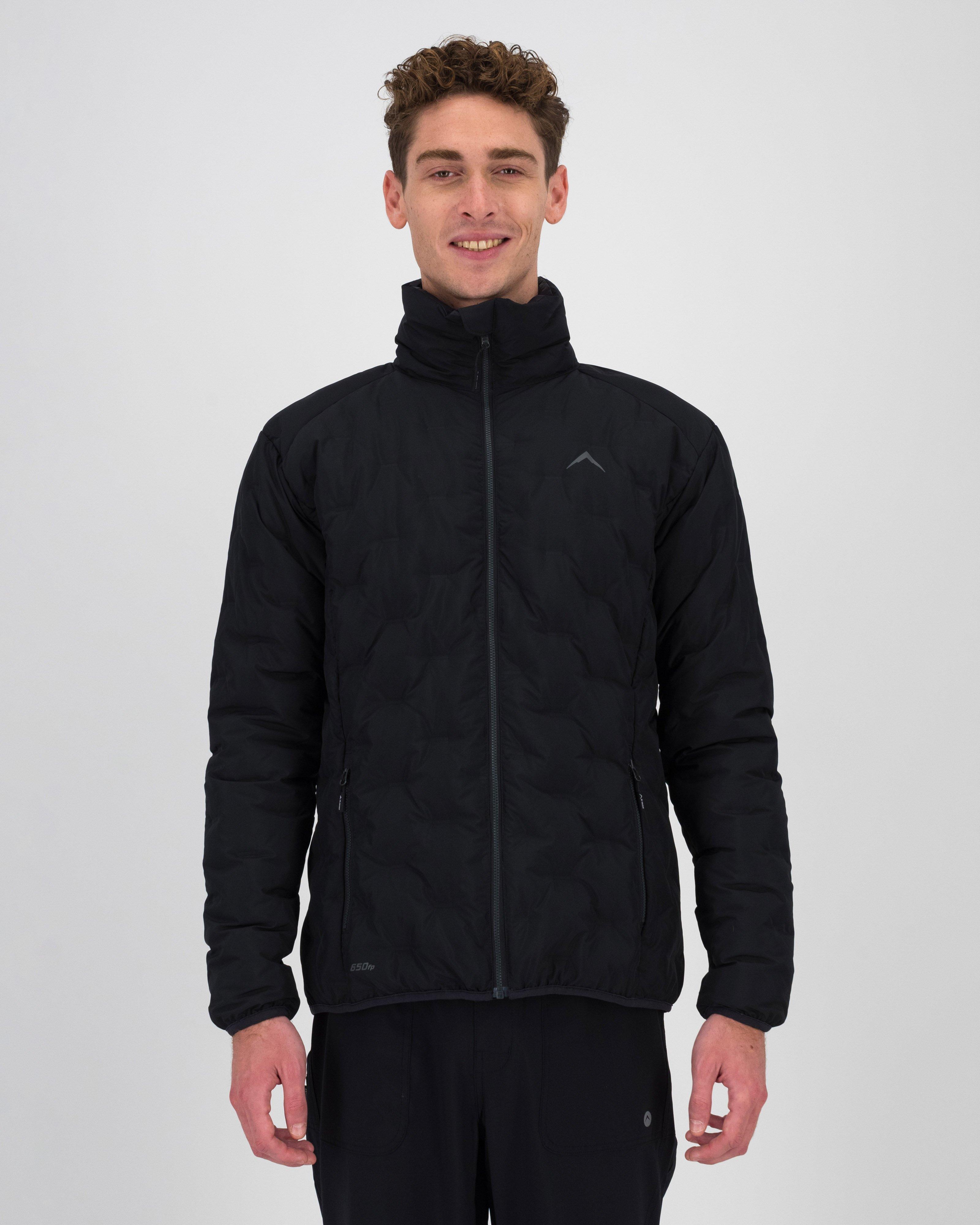 K-Way Men’s Makalu Peak Down Puffer Jacket -  Black