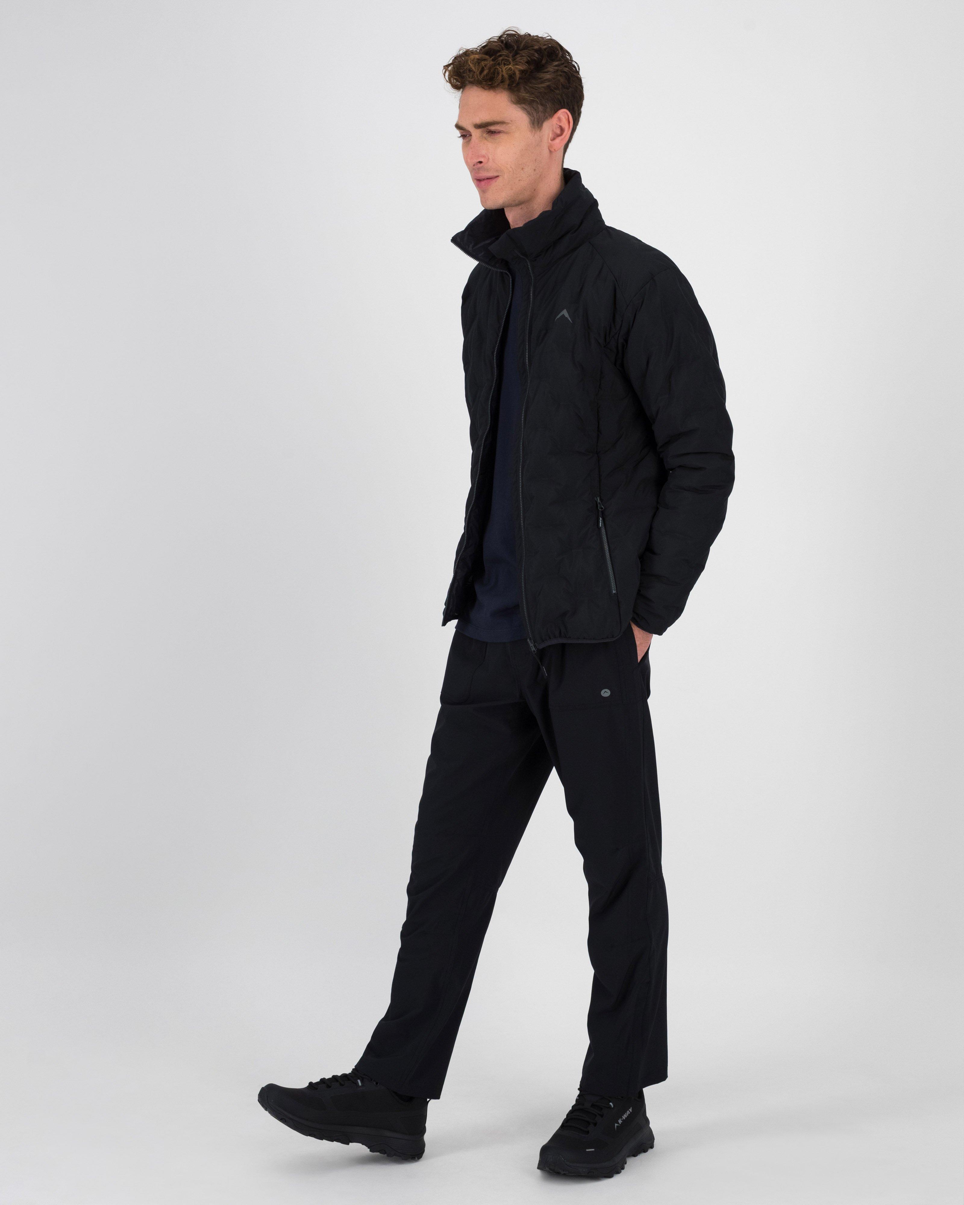 K-Way Men’s Makalu Peak Down Puffer Jacket -  Black