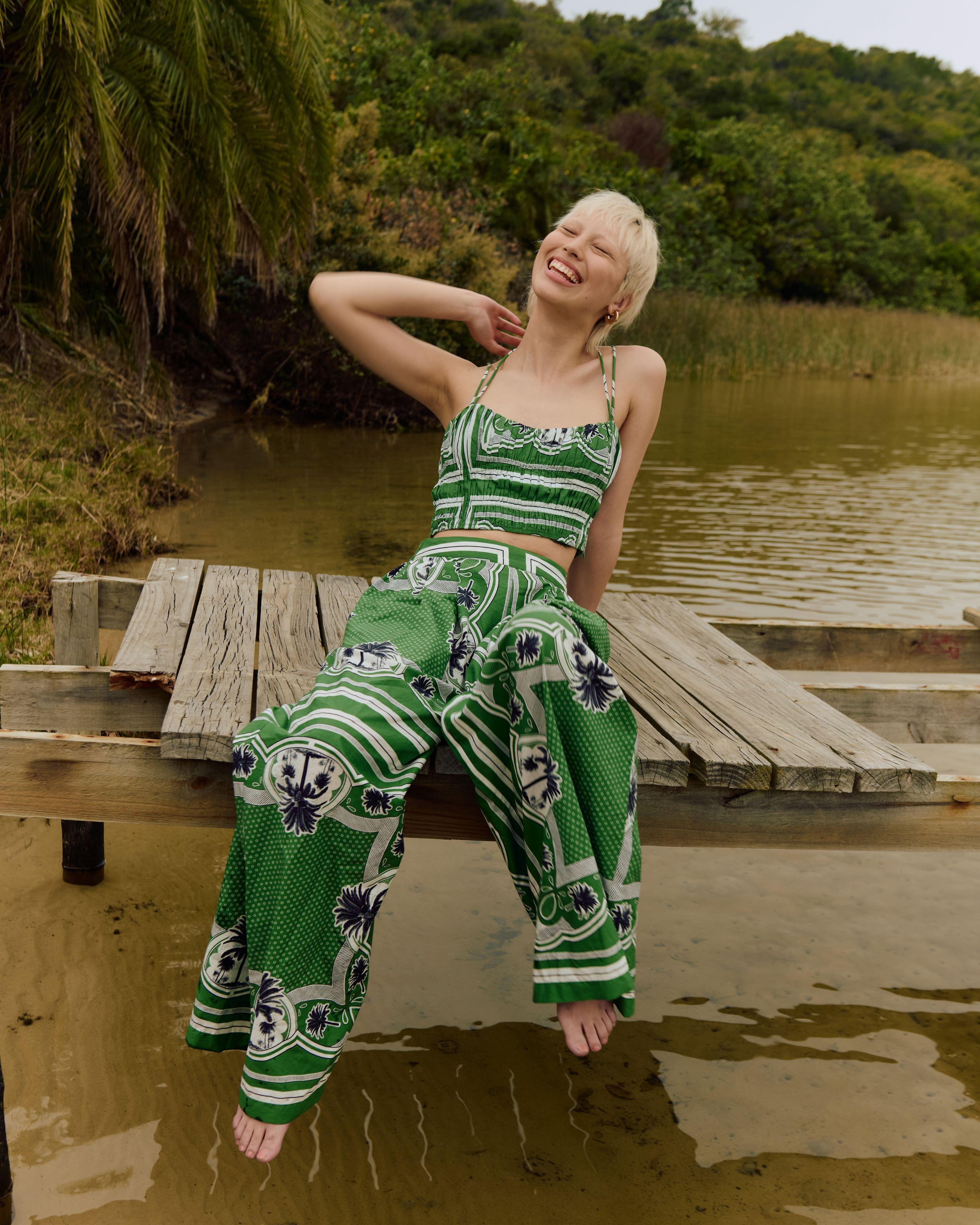 Tatum Top -  Green
