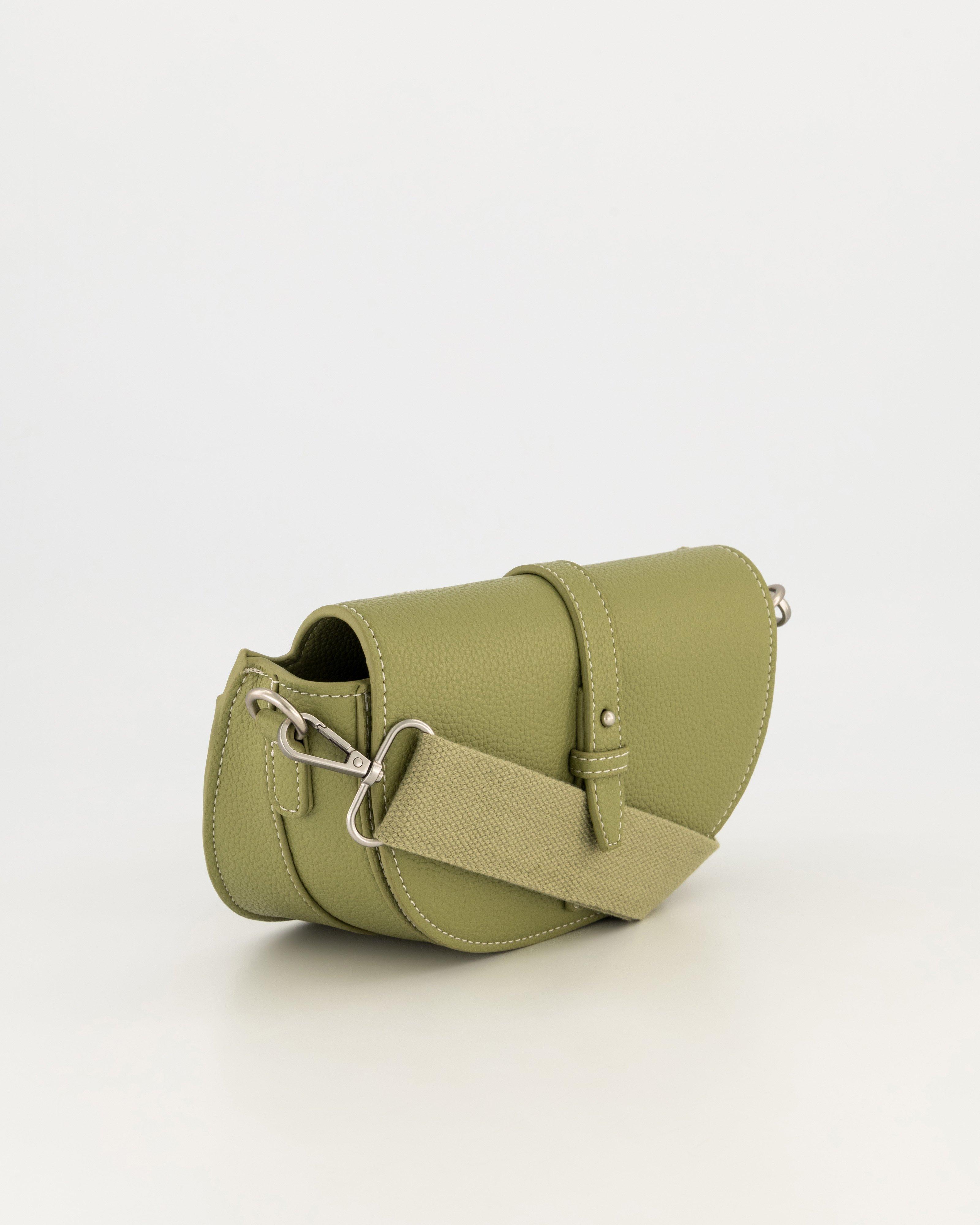 Old Khaki Tori-lee Halfmoon Crossbody Bag -  Olive