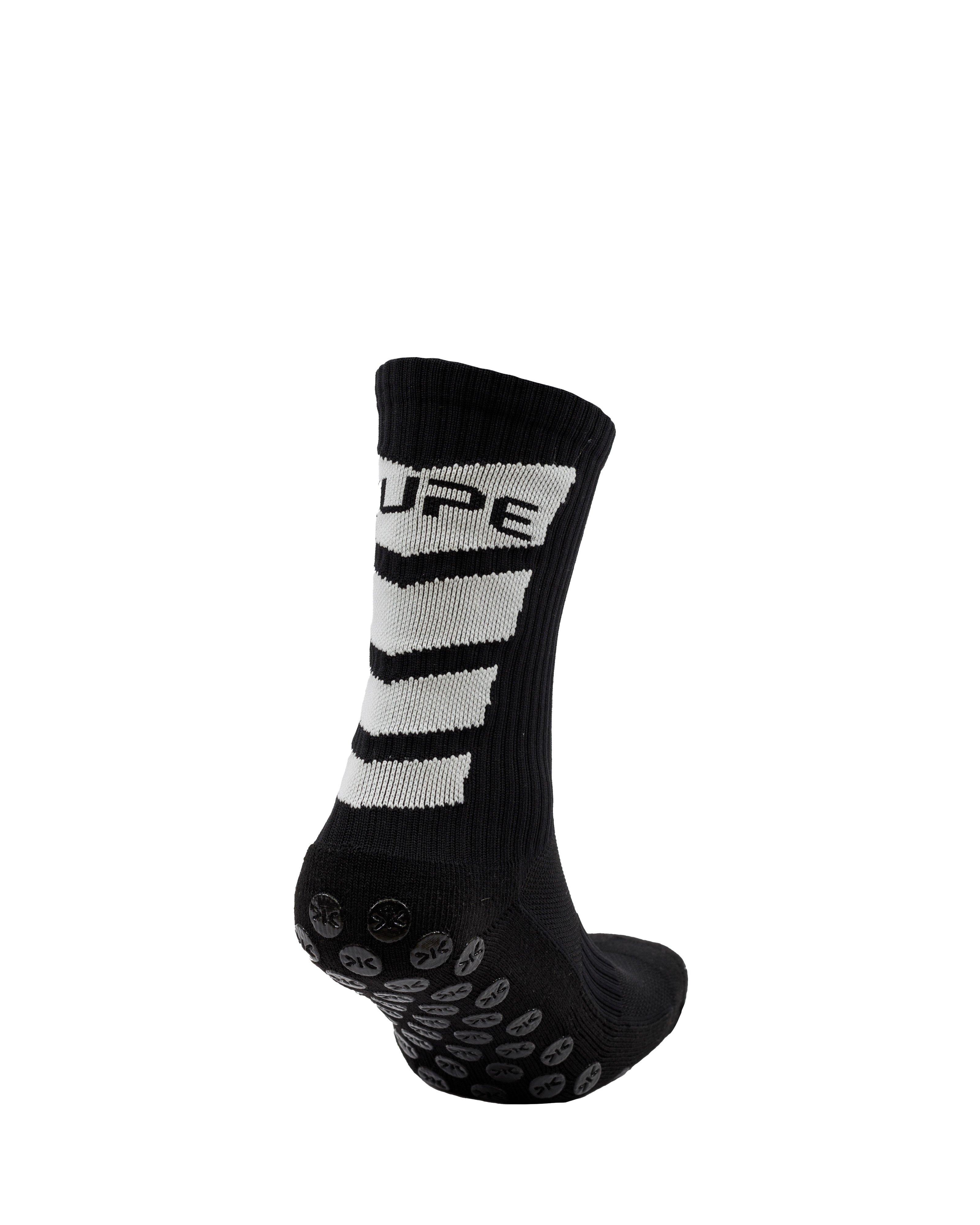 Kupe Anti-Slip Grip Socks -  Black