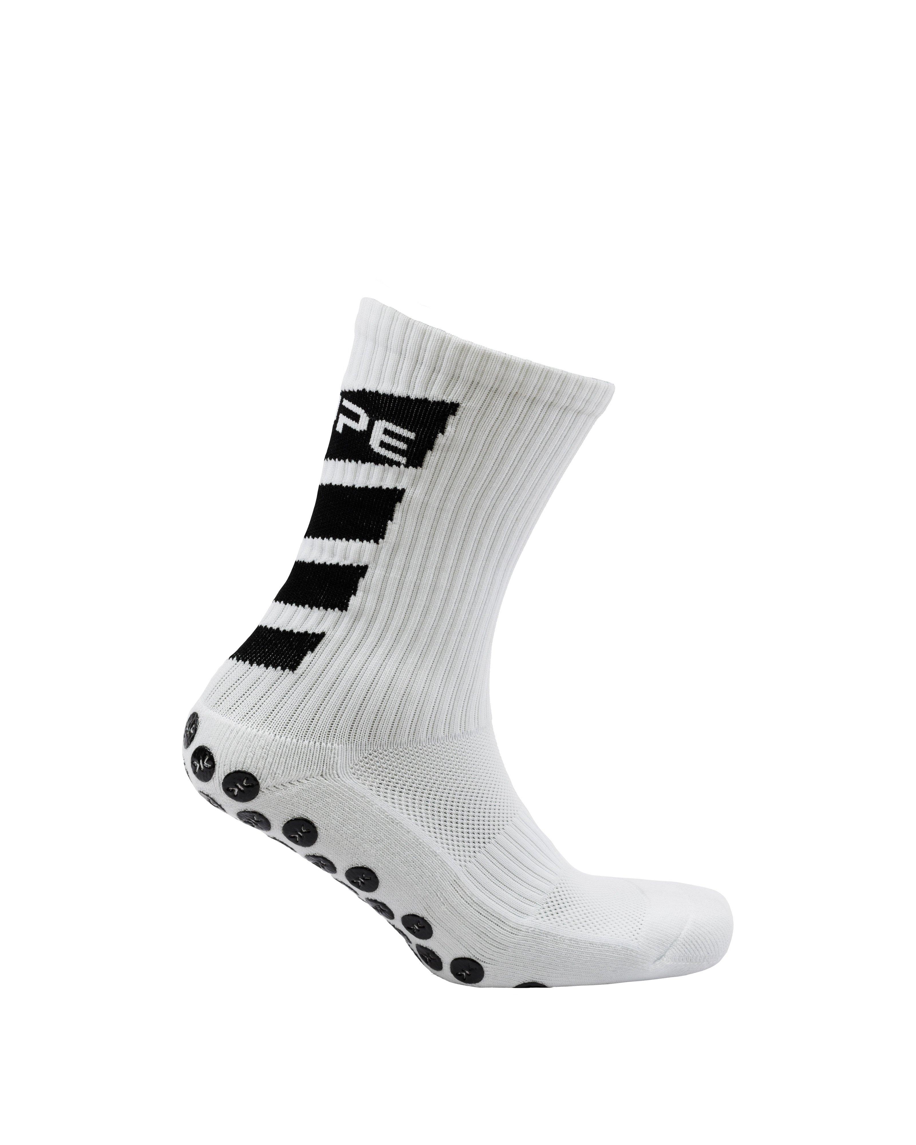 Kupe Anti-Slip Grip Socks -  White