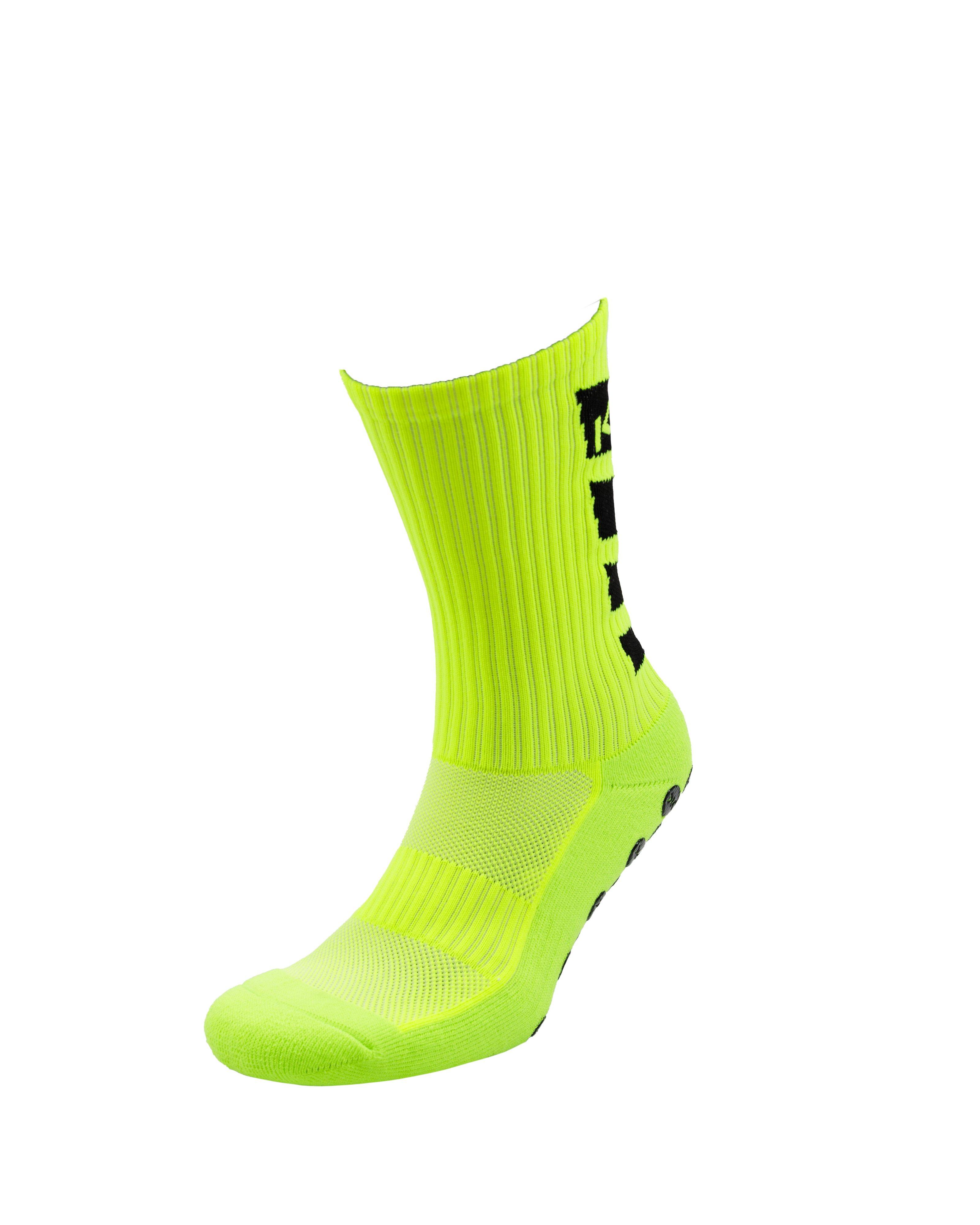 Kupe Anti-Slip Grip Socks -  Lime