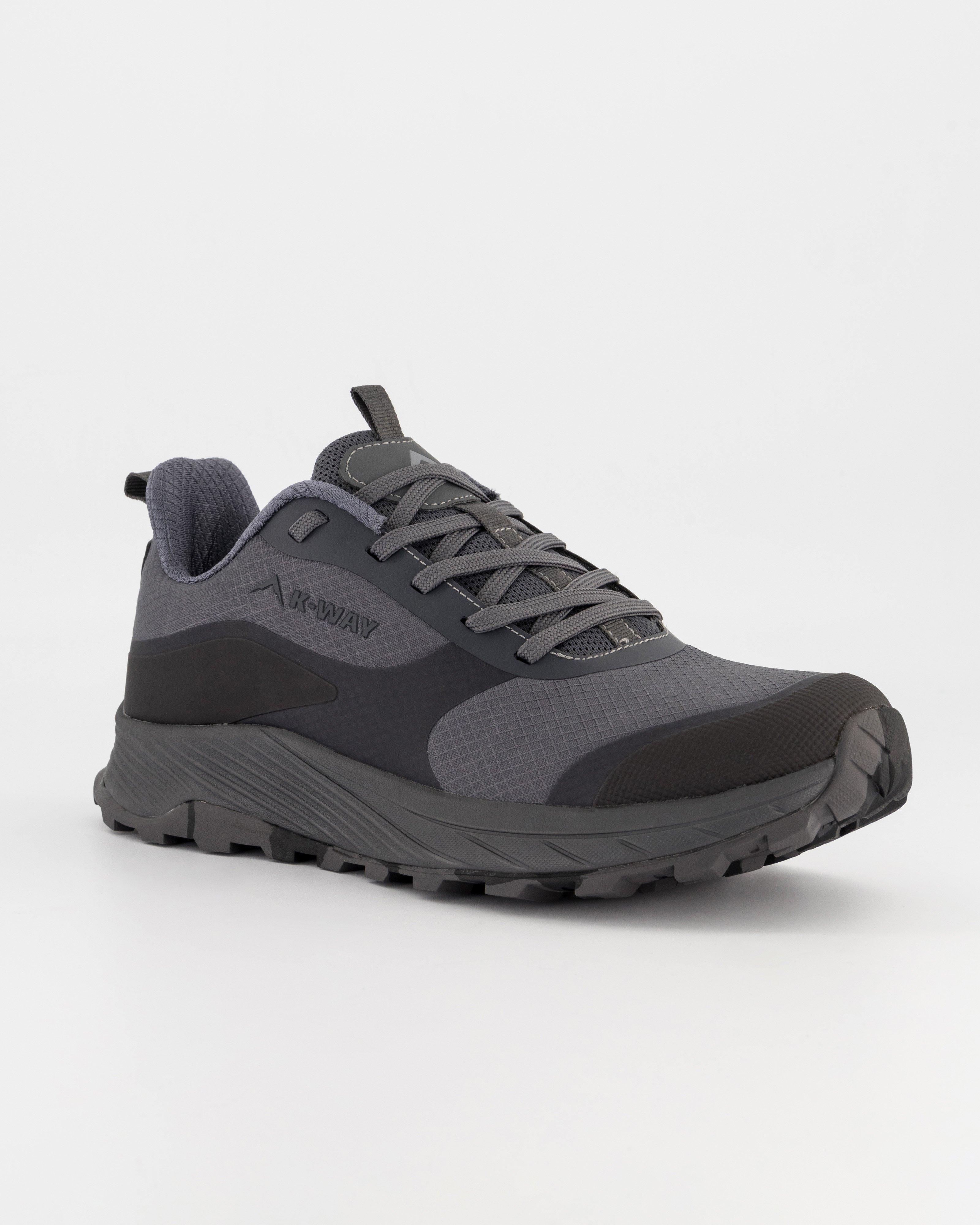 K-Way Men’s Apex 5 Trail Running Shoes -  Grey