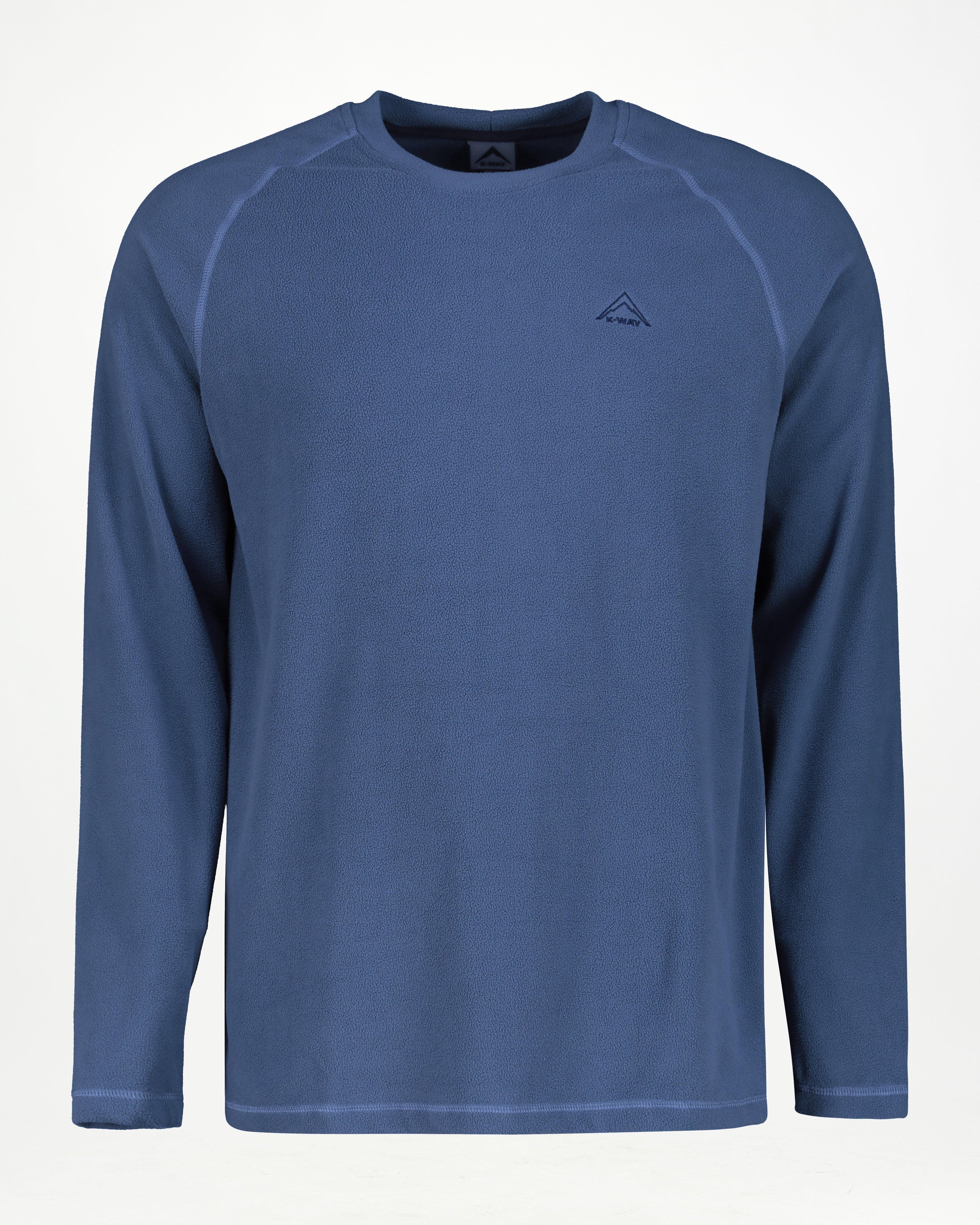 K-Way Men's Straus Eco Fleece Top -  Blue
