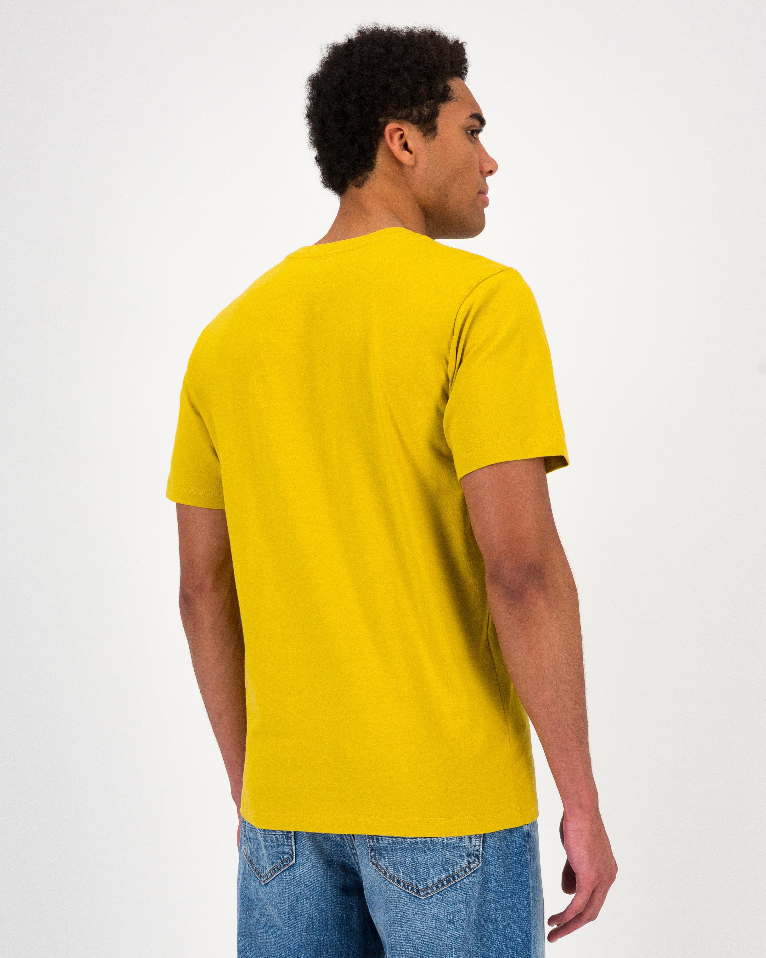 Men’s Lebo Standard Fit T-Shirt  -  Mustard