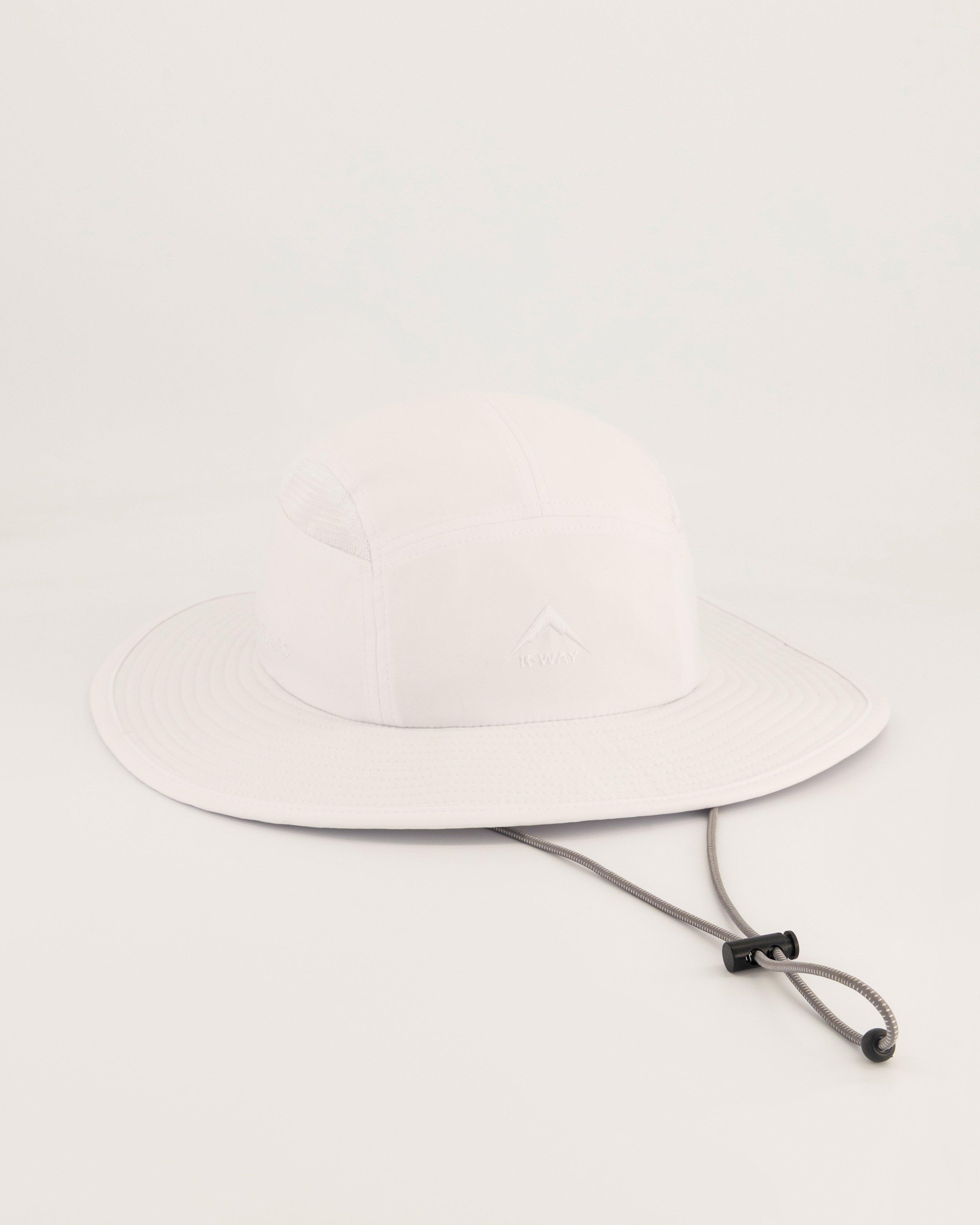 K-Way Sunseeker Brim Hat -  White