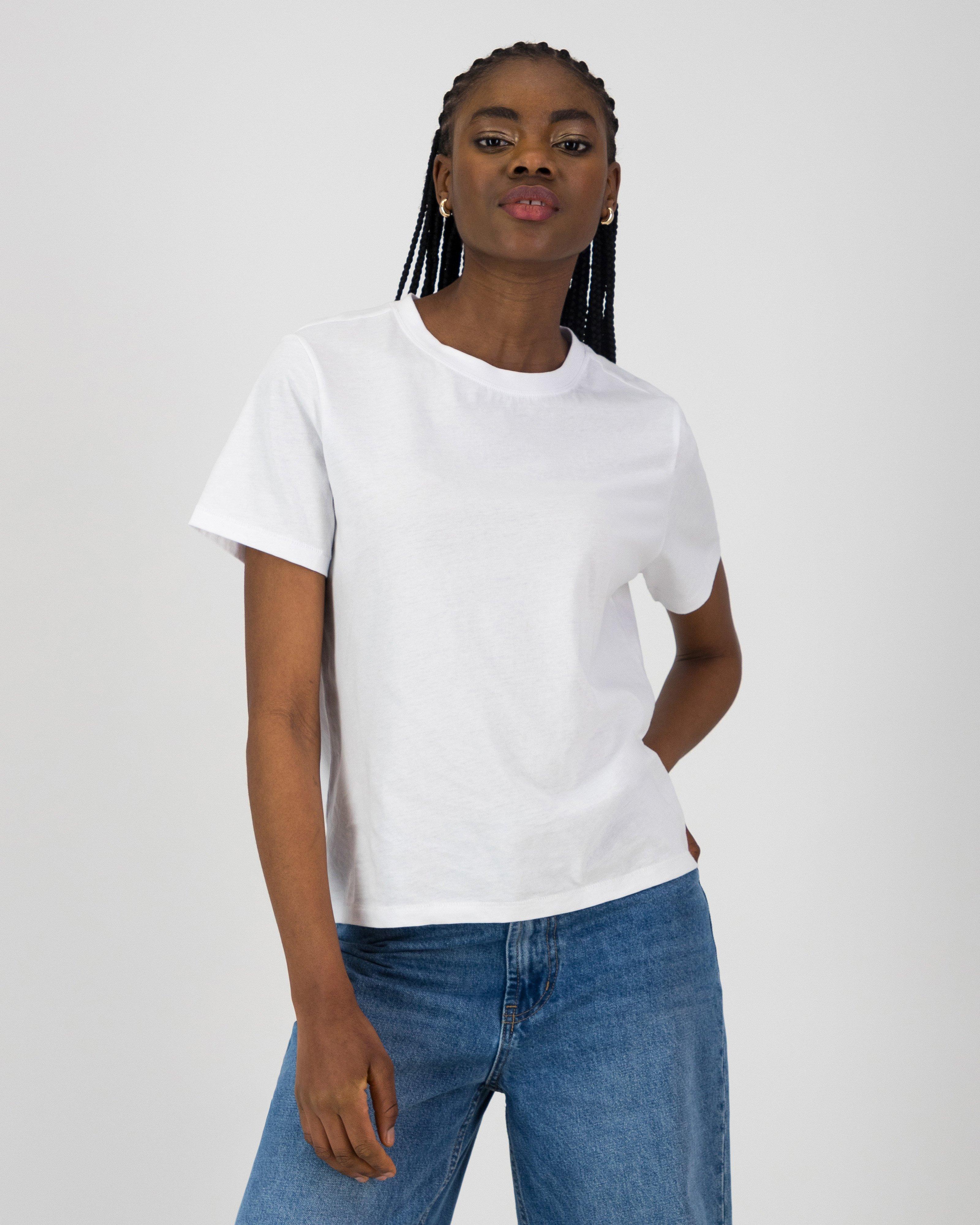 Lana Basic Tee -  White