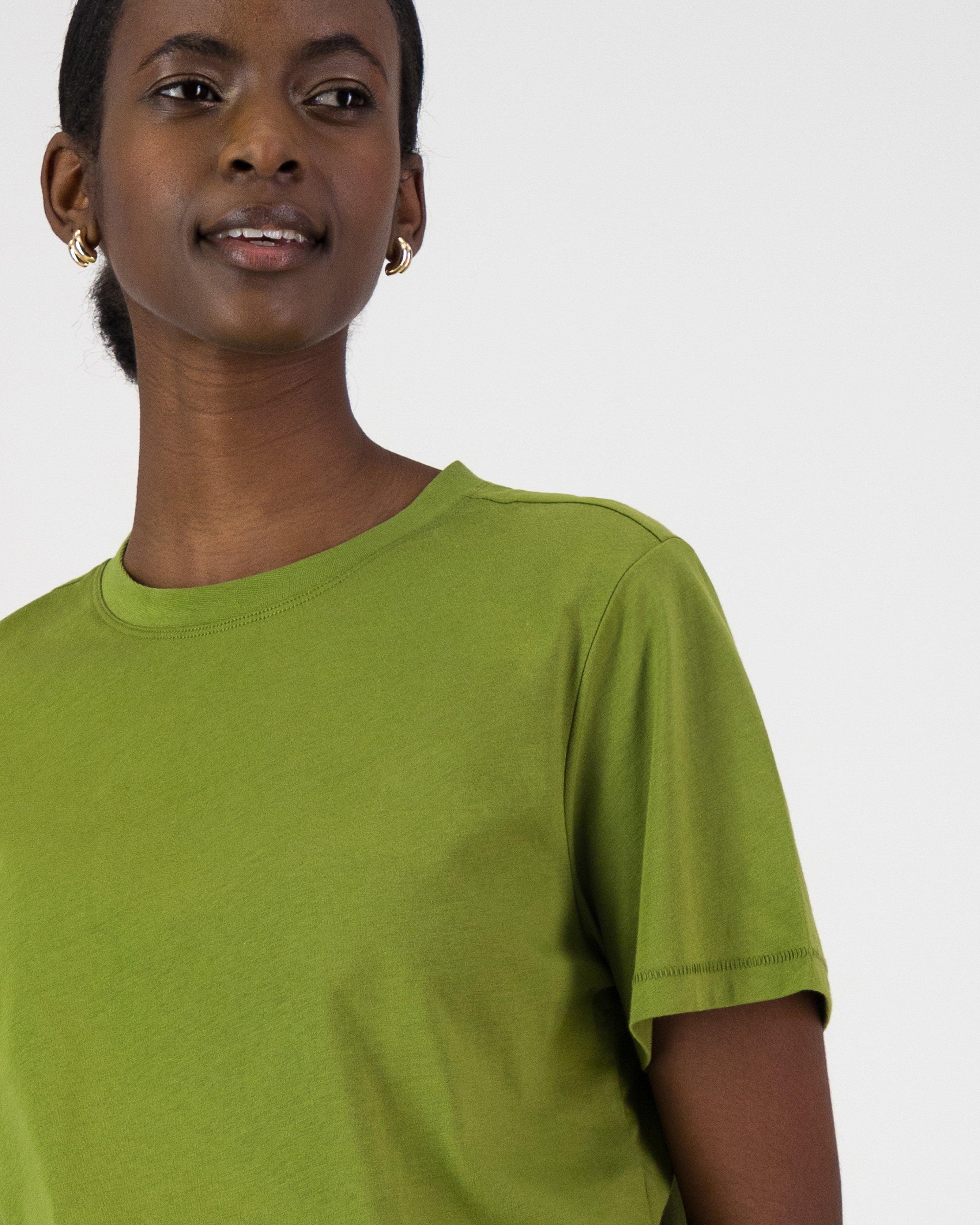 Lana Basic Tee -  Green