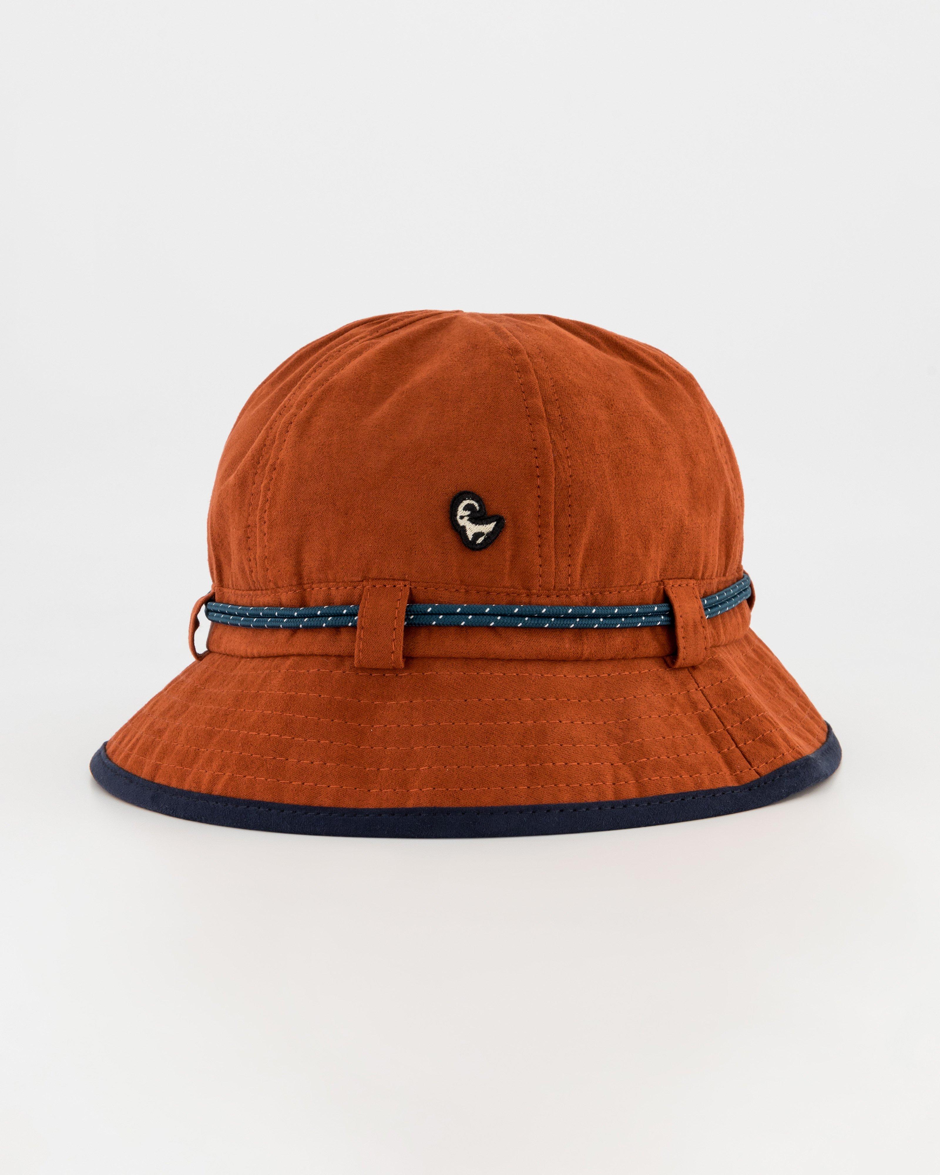 Men's Burton Bungee Cord Bucket Hat  -  Rust