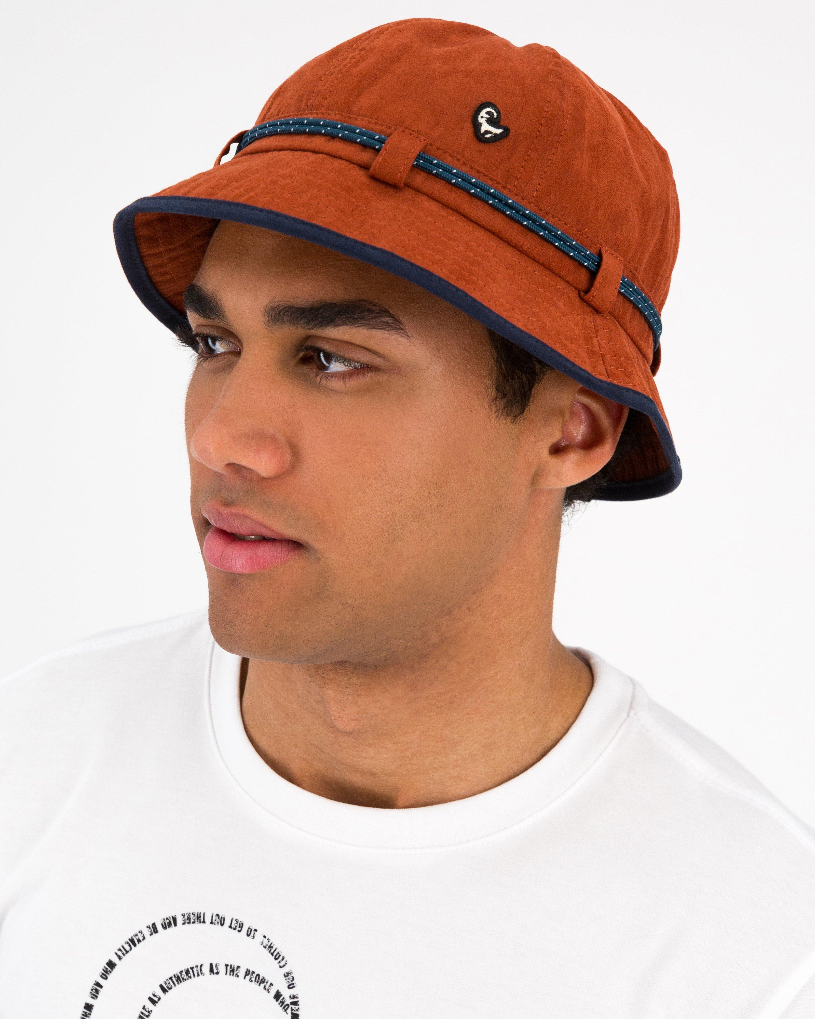 Men's Burton Bungee Cord Bucket Hat  -  Rust