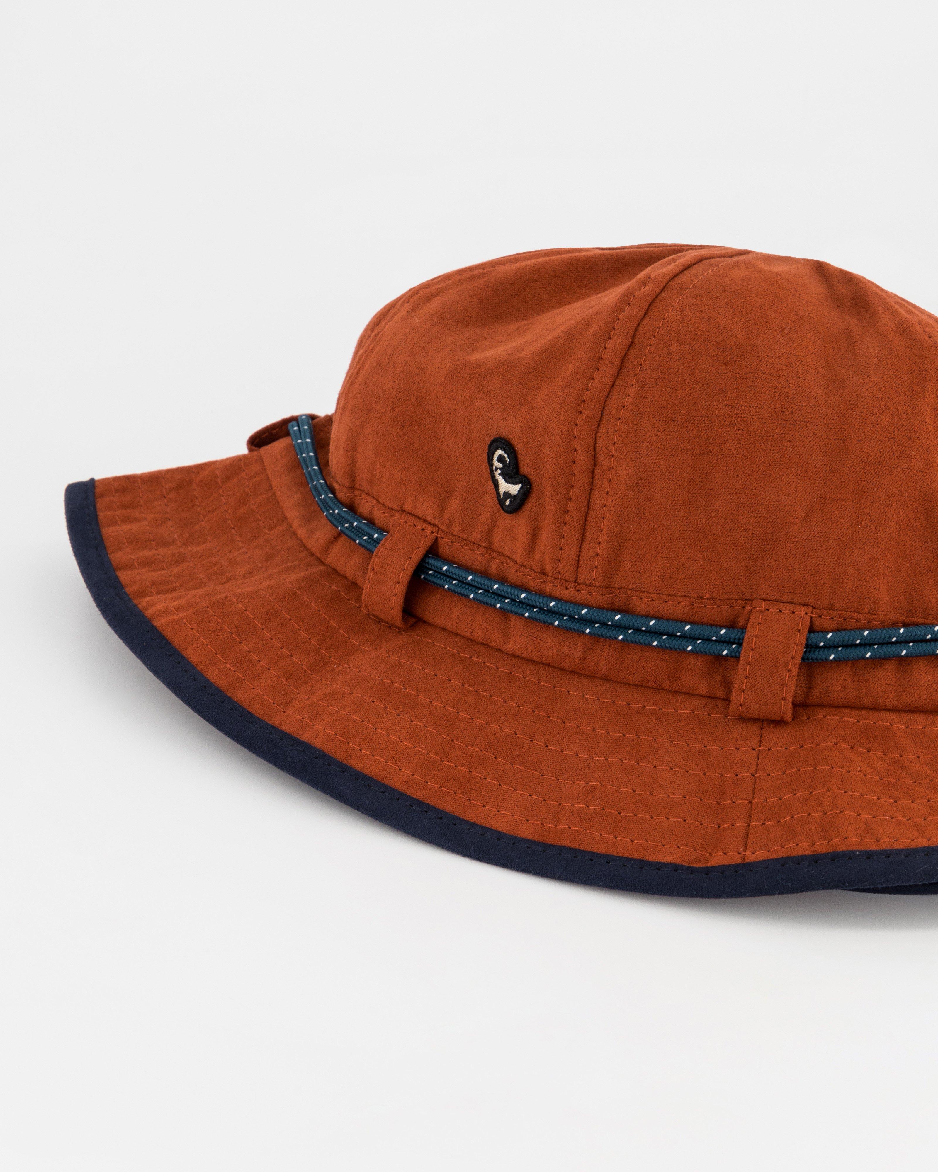 Men's Burton Bungee Cord Bucket Hat  -  Rust