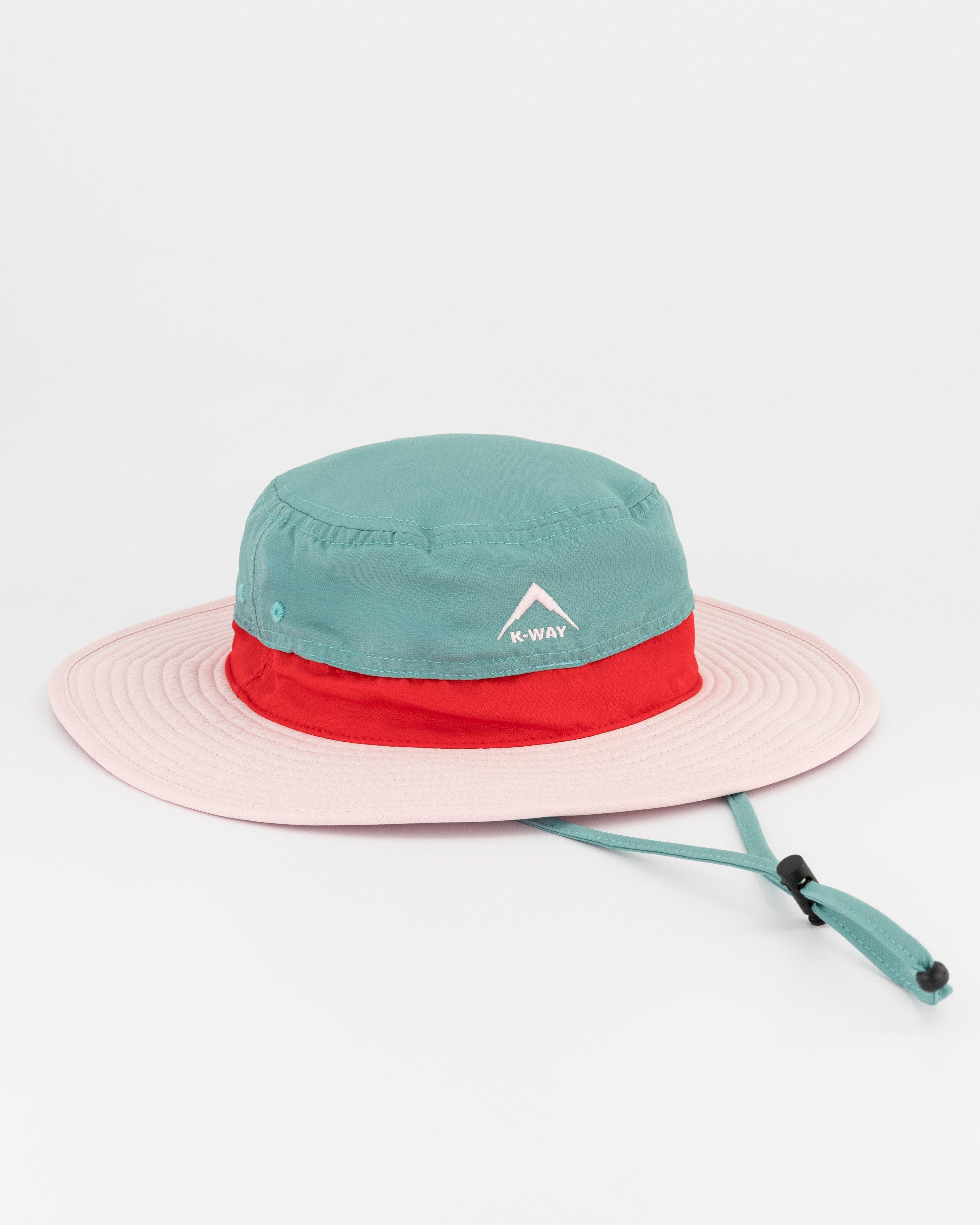 K-Way Colour Block Talus Hat -  Light Pink