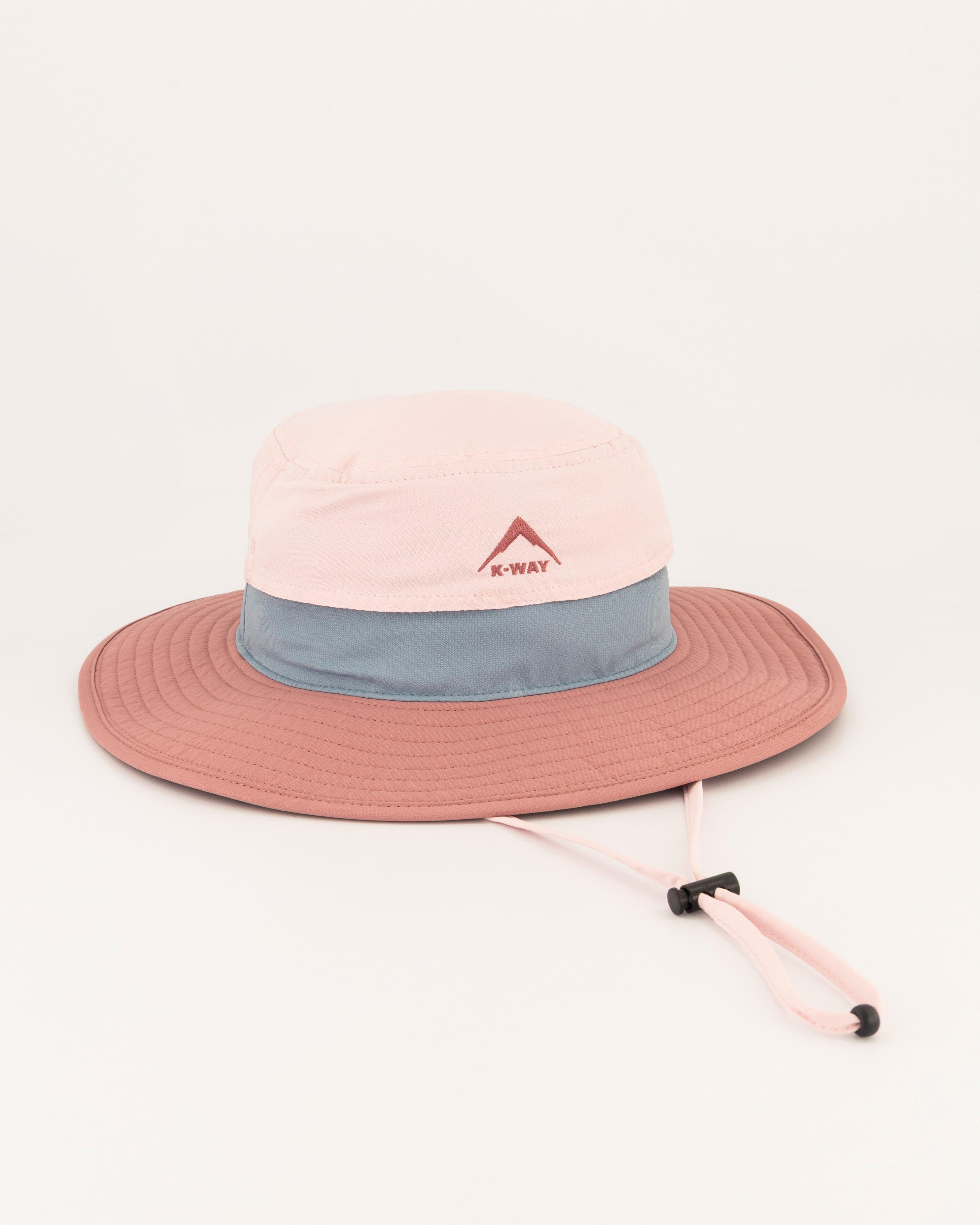 K-Way Colour Block Talus Hat -  Dusty Pink