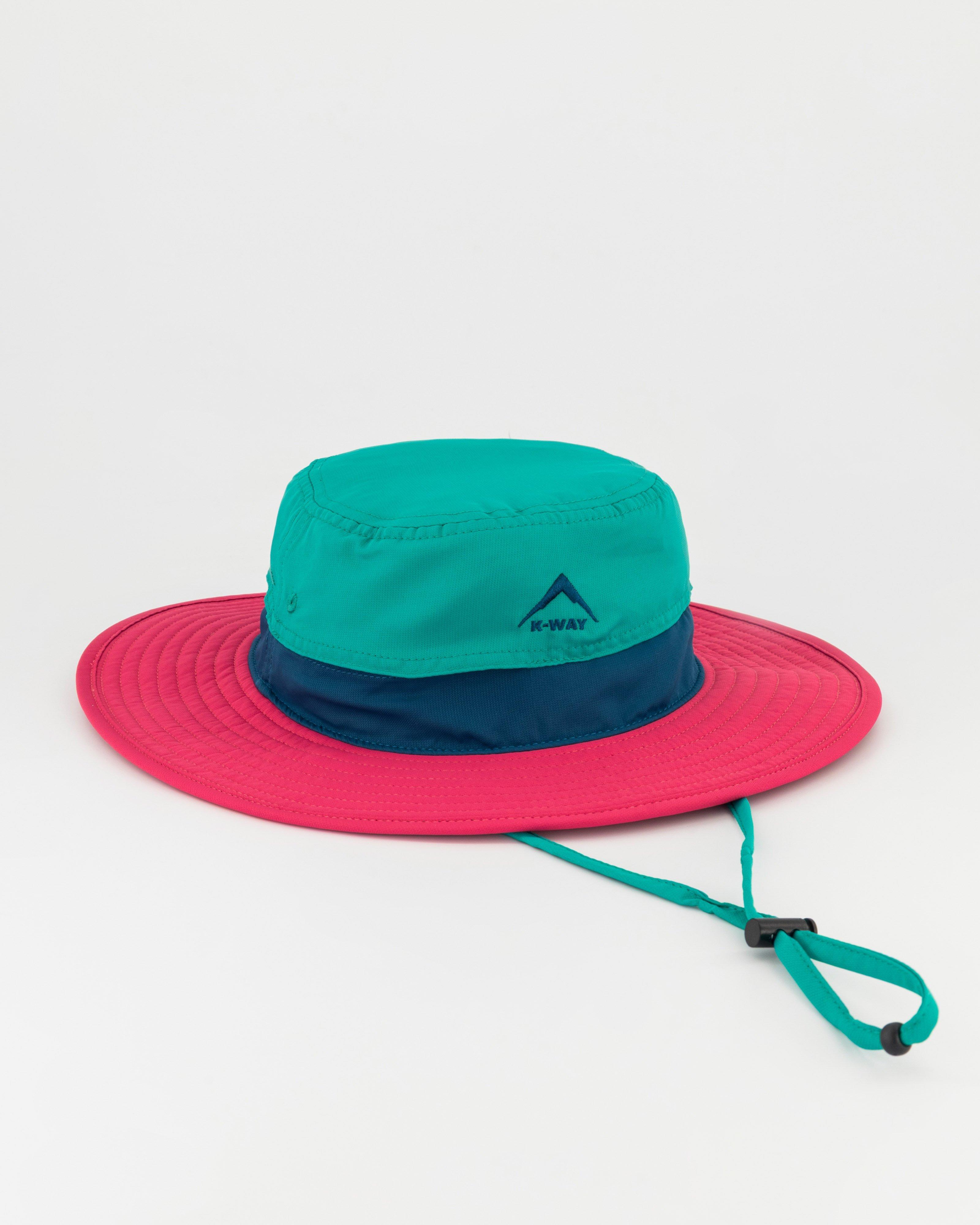 K-Way Colour Block Talus Hat -  Teal