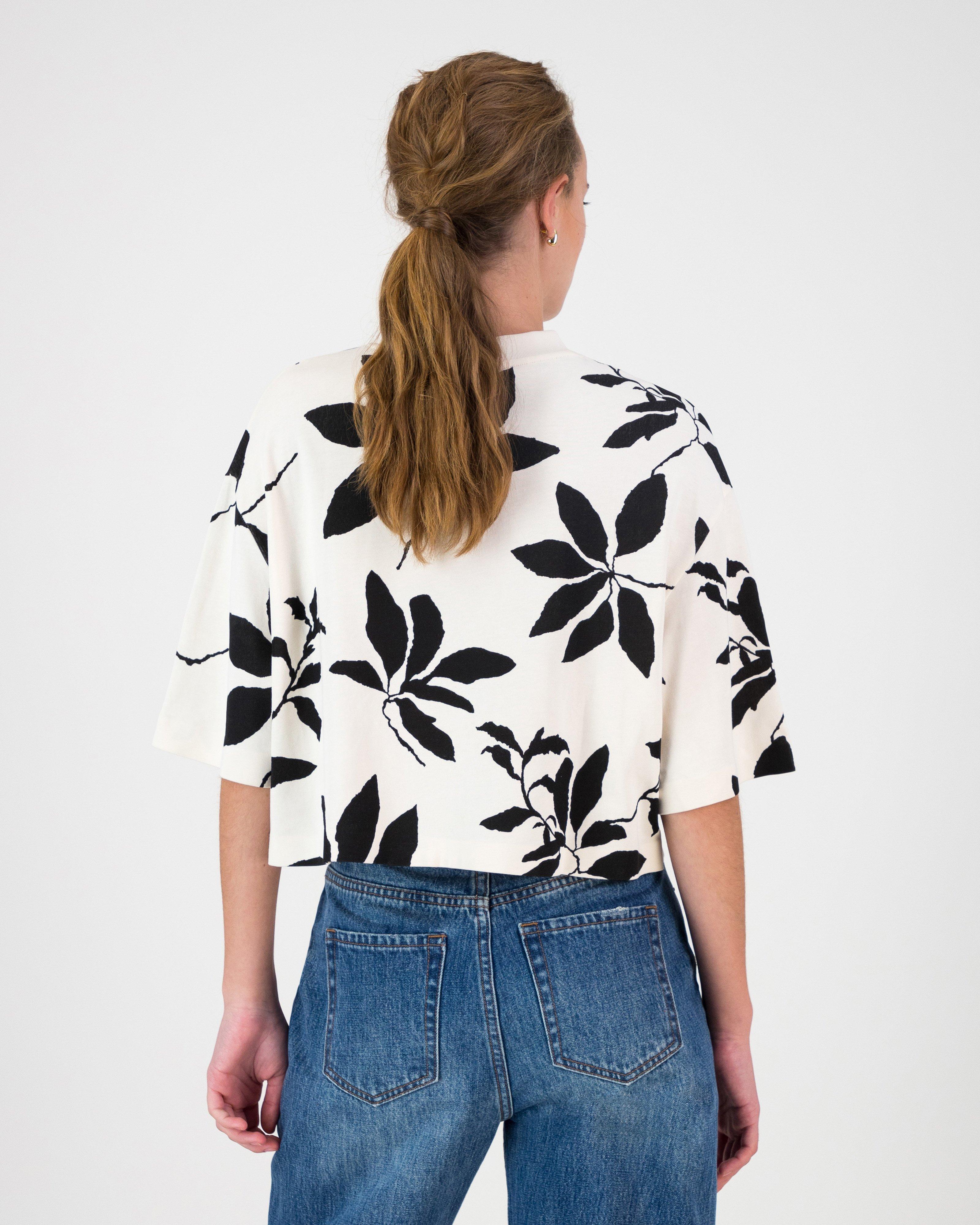 Aneko Printed Tee -  Pale Pink