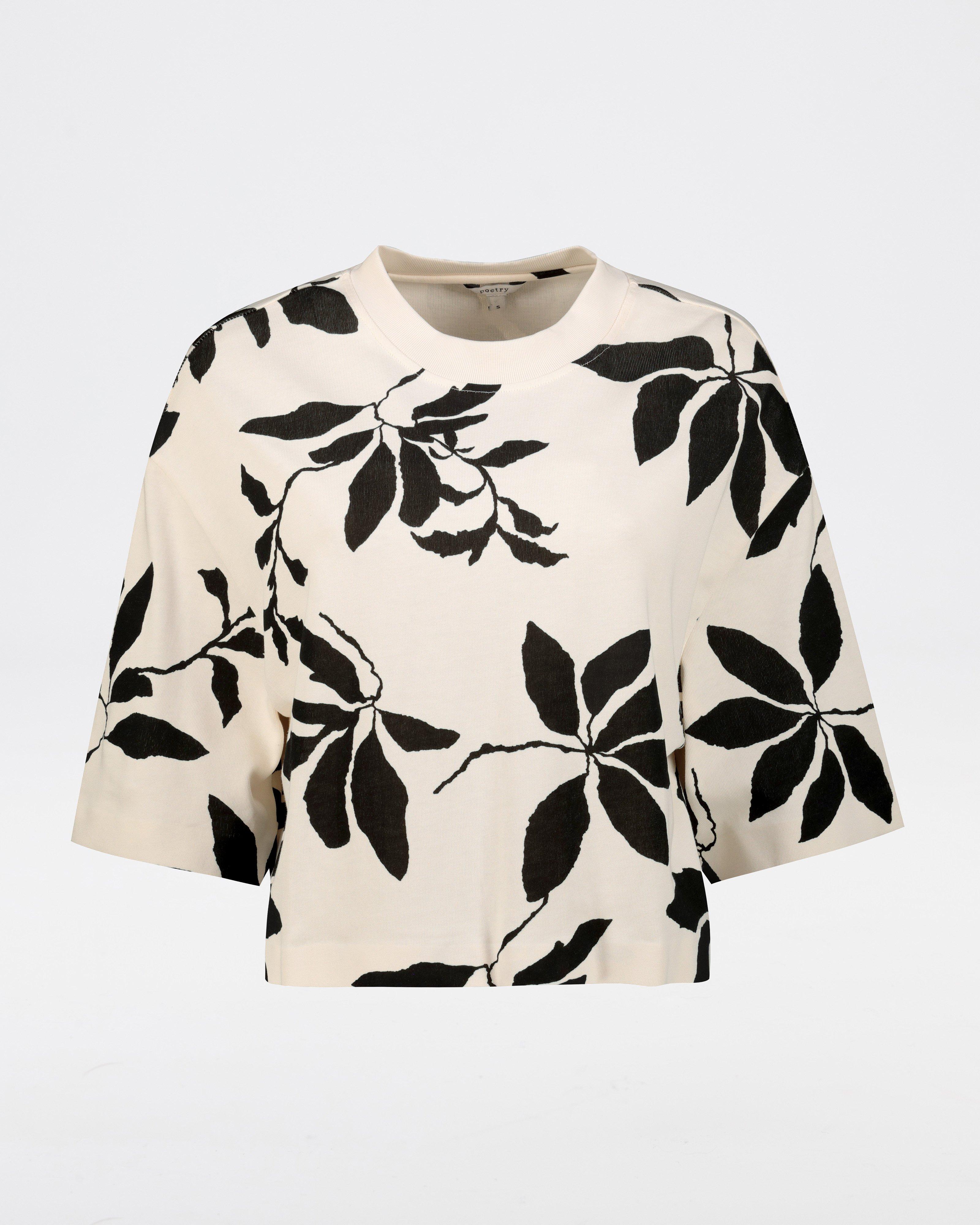 Aneko Printed Tee -  Pale Pink