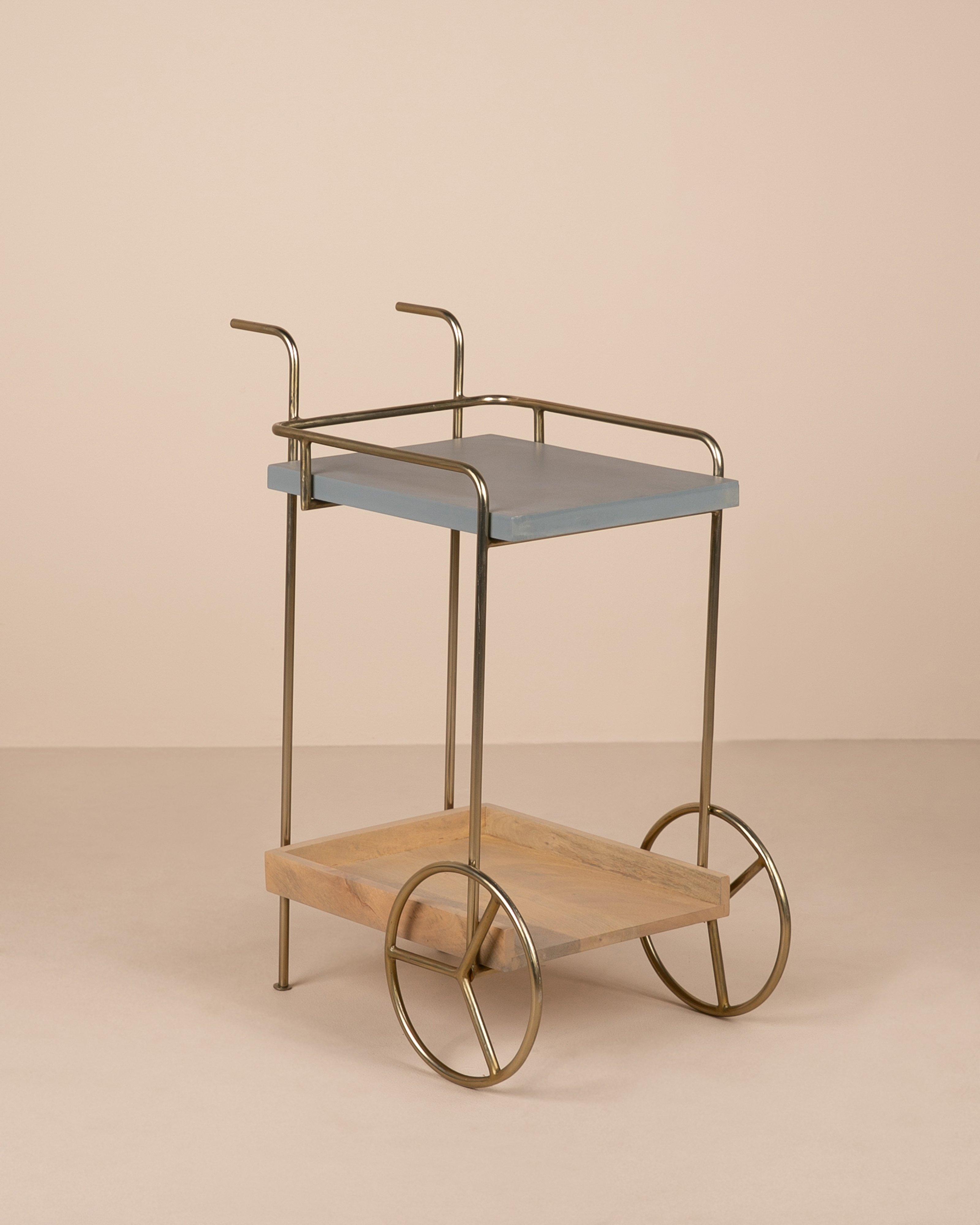 Gold Bar Trolley -  Gold