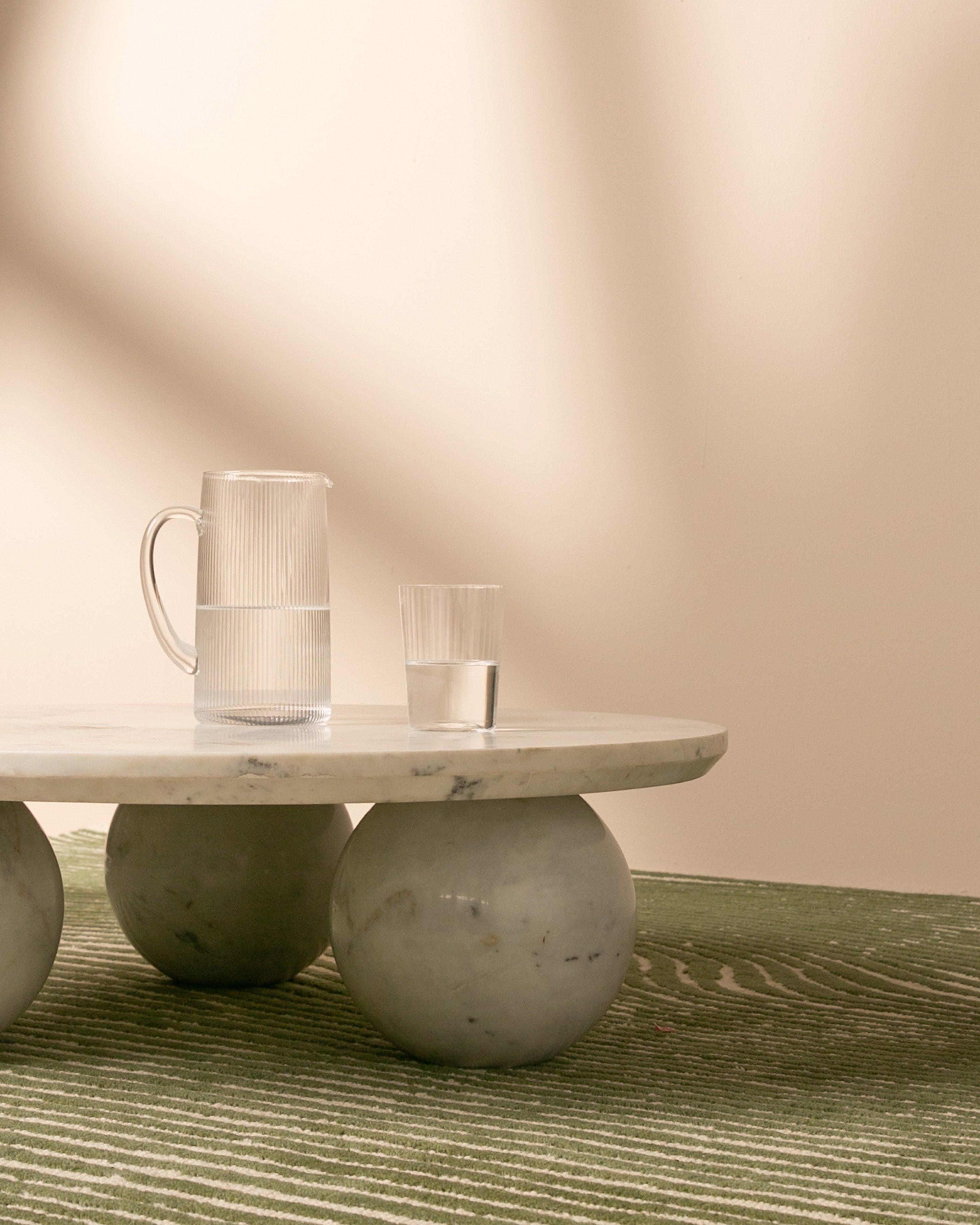 Uma Marble Coffee Table -  White
