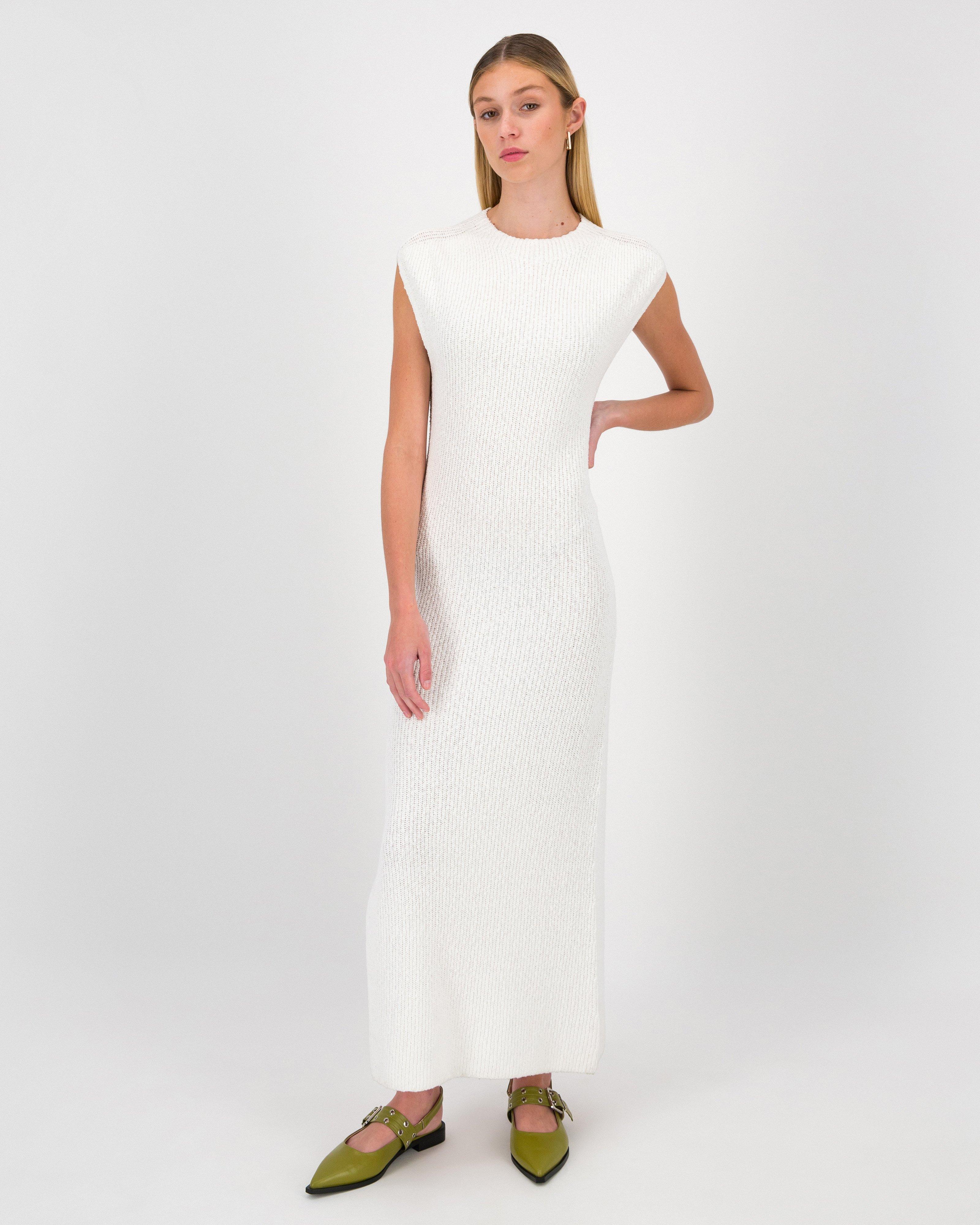 Dionne Knitwear Dress -  Milk