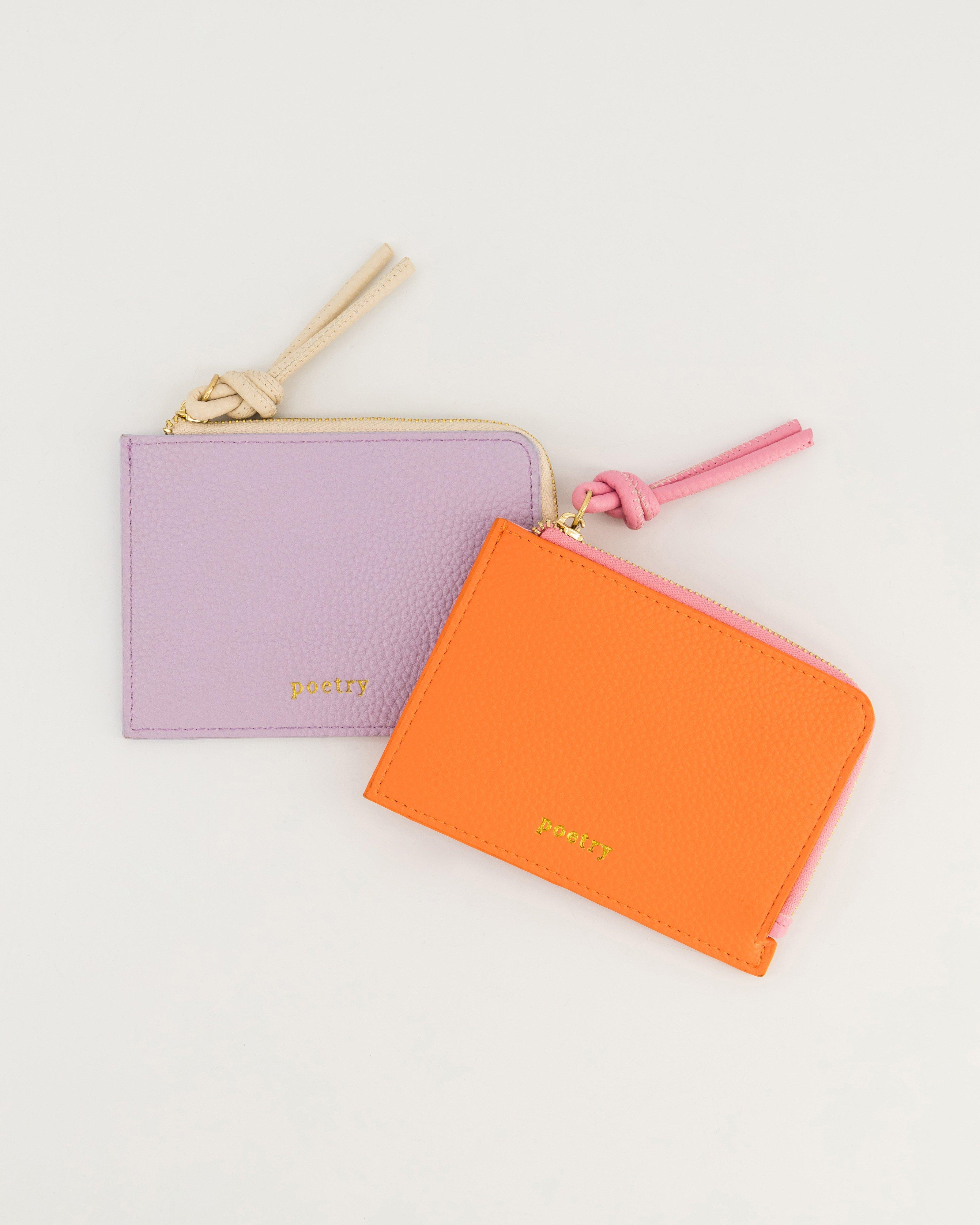 Madelynn Card and Coin Purse -  Pink