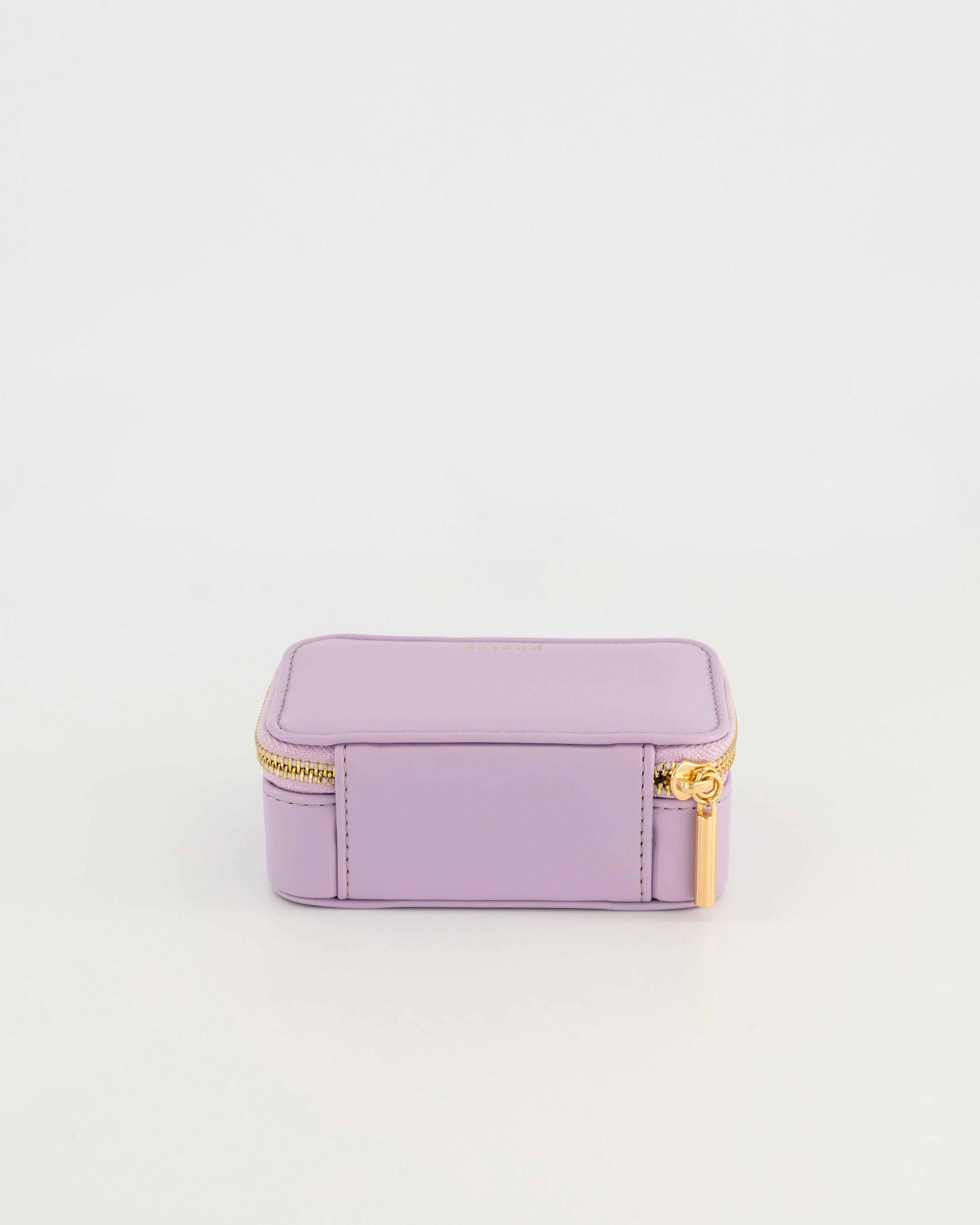 Leeann Rectangular Jewellery Box -  Lilac