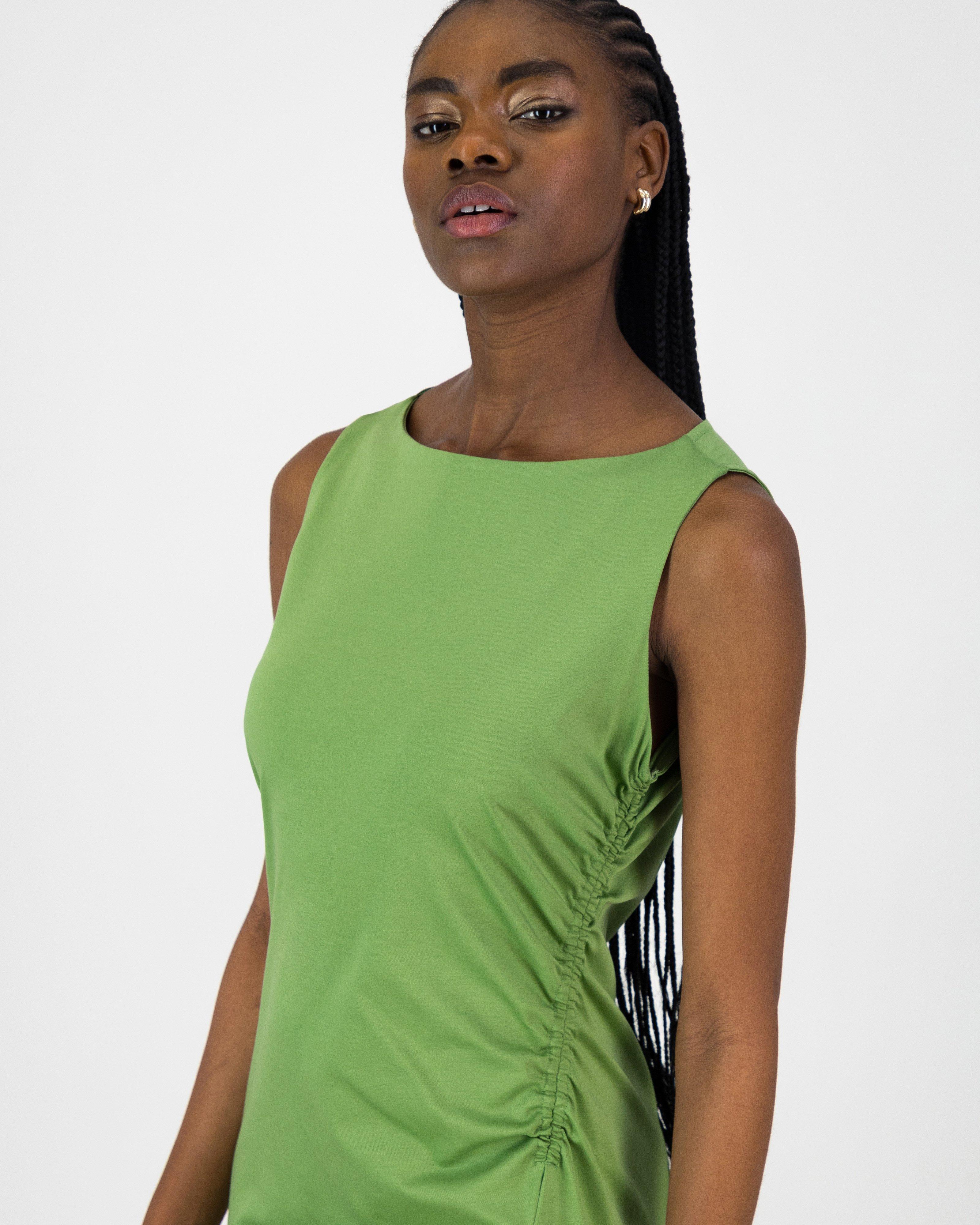 Frankie Knit Dress -  Green