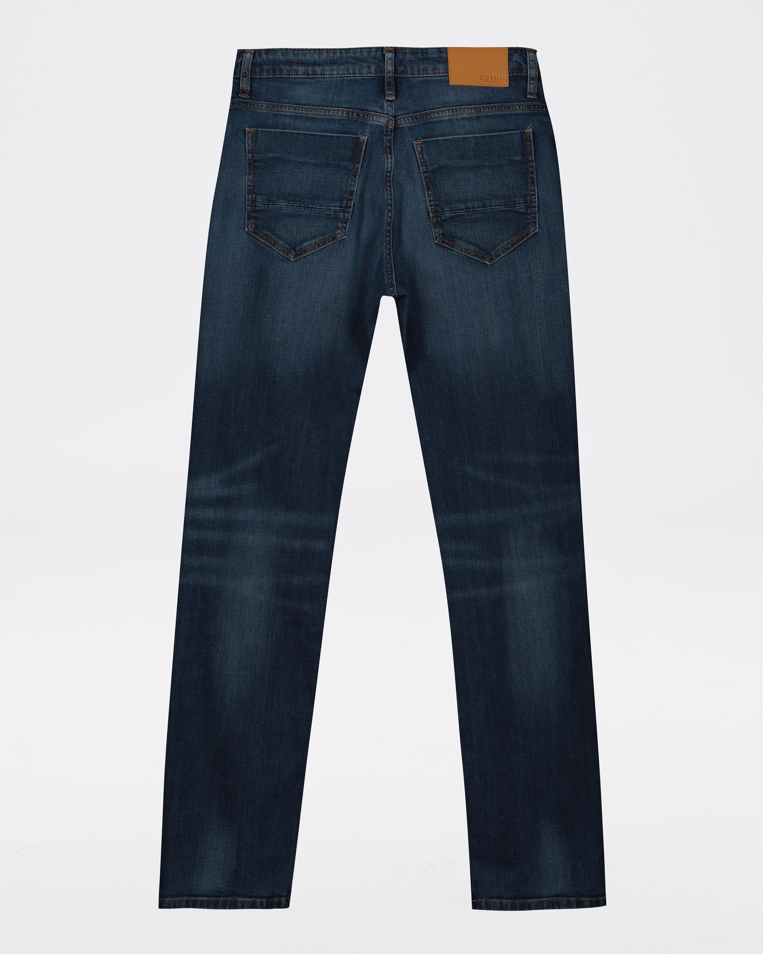 Old Khaki Men’s Jordy Straight Denim Jeans -  Mid Blue